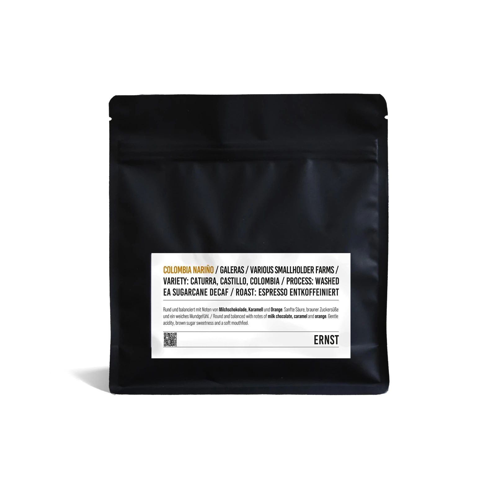 COLOMBIA GALERAS DECAF ESPRESSO by Ernst Kaffee