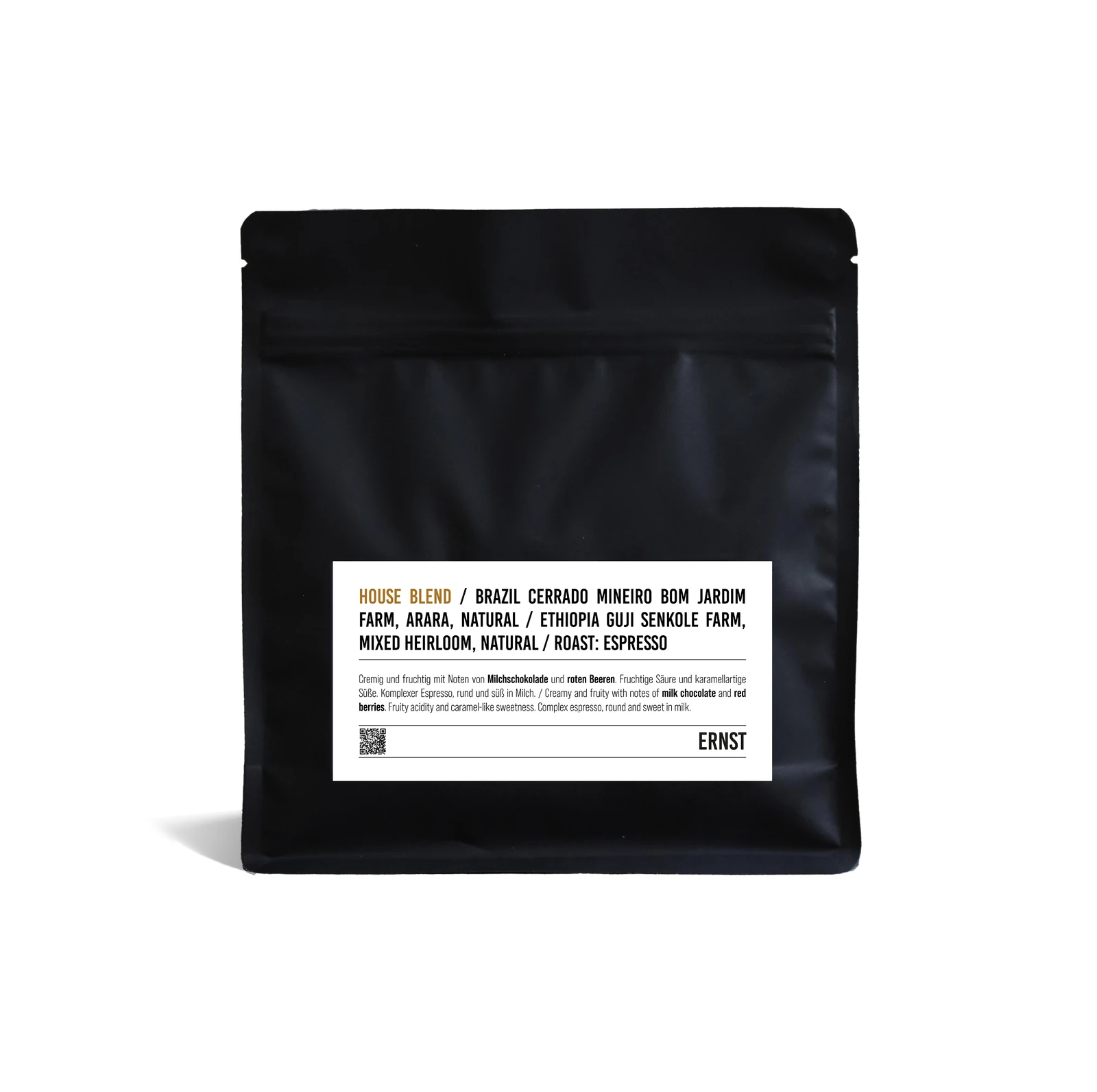 HOUSE BLEND N°2 ESPRESSO (70/30) by Ernst Kaffee