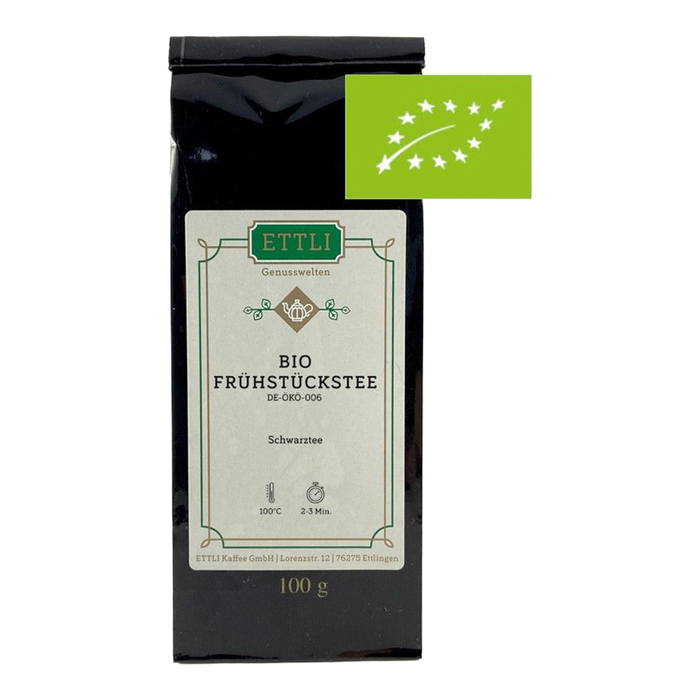 Black Tea Bio Breakfast Tea (Early Morning) 100 g by Ettli