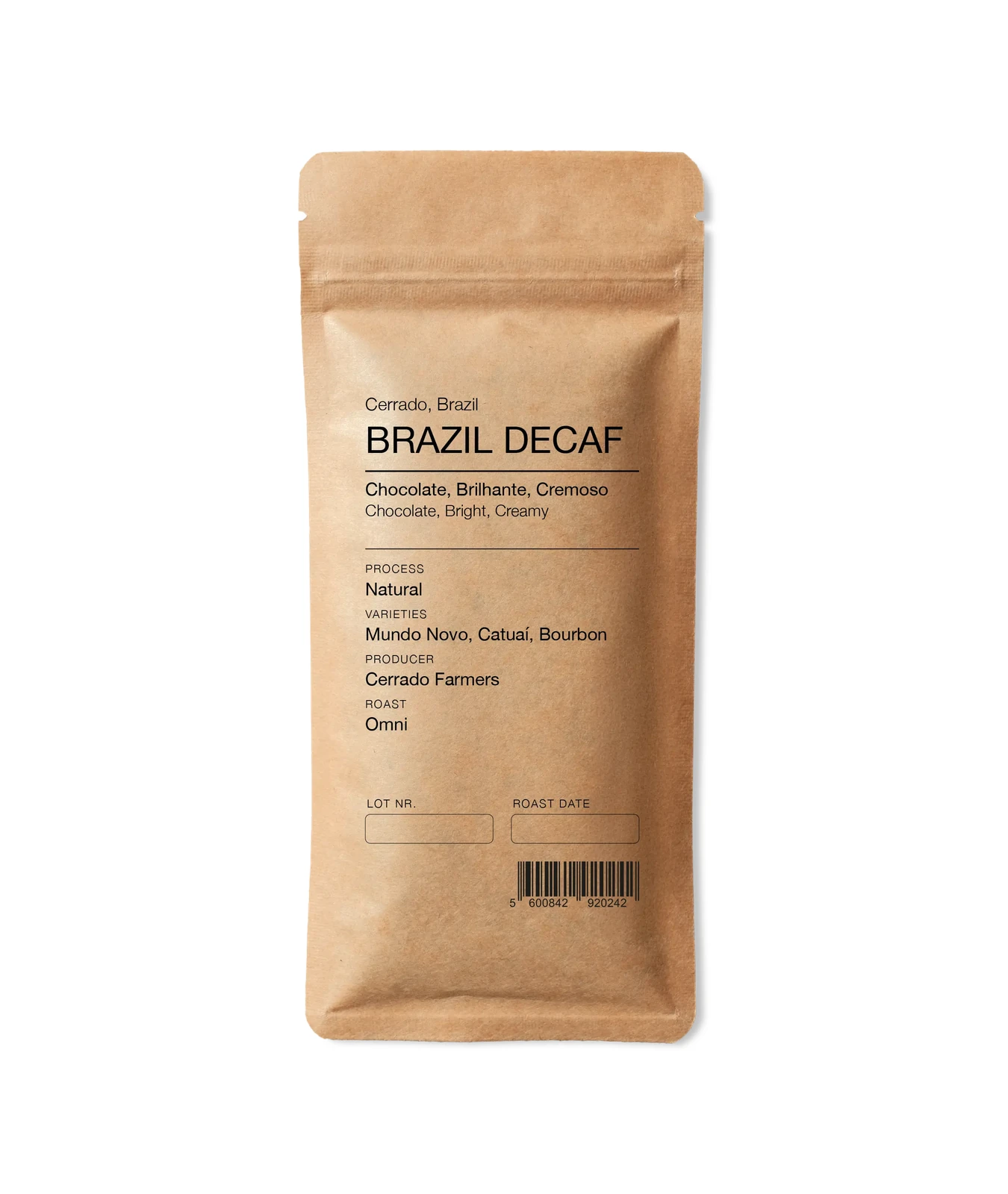 Brazil Decaf - 35g by Fábrica Coffee Roasters