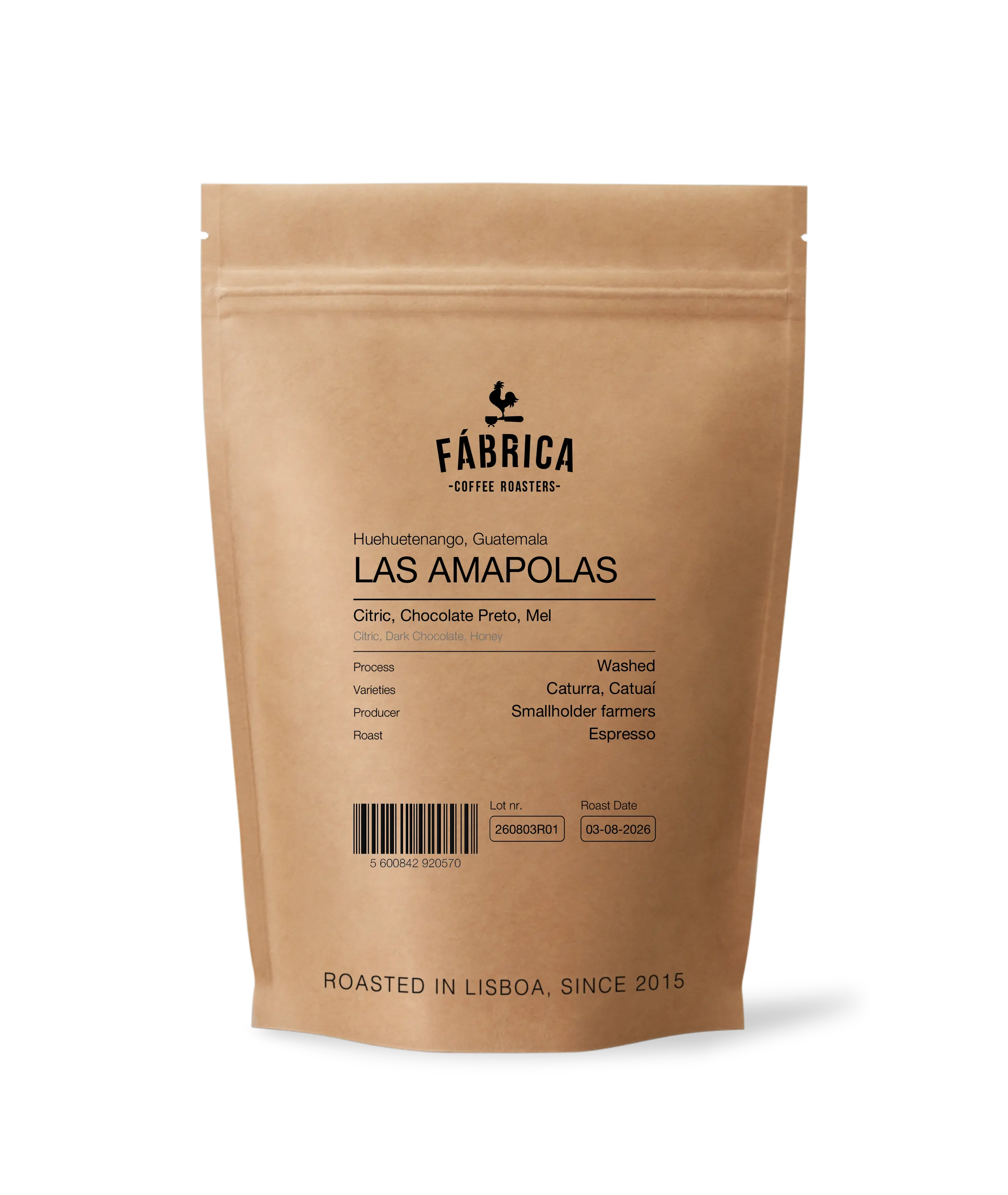 Las Amapolas — Guatemala by Fábrica Coffee Roasters
