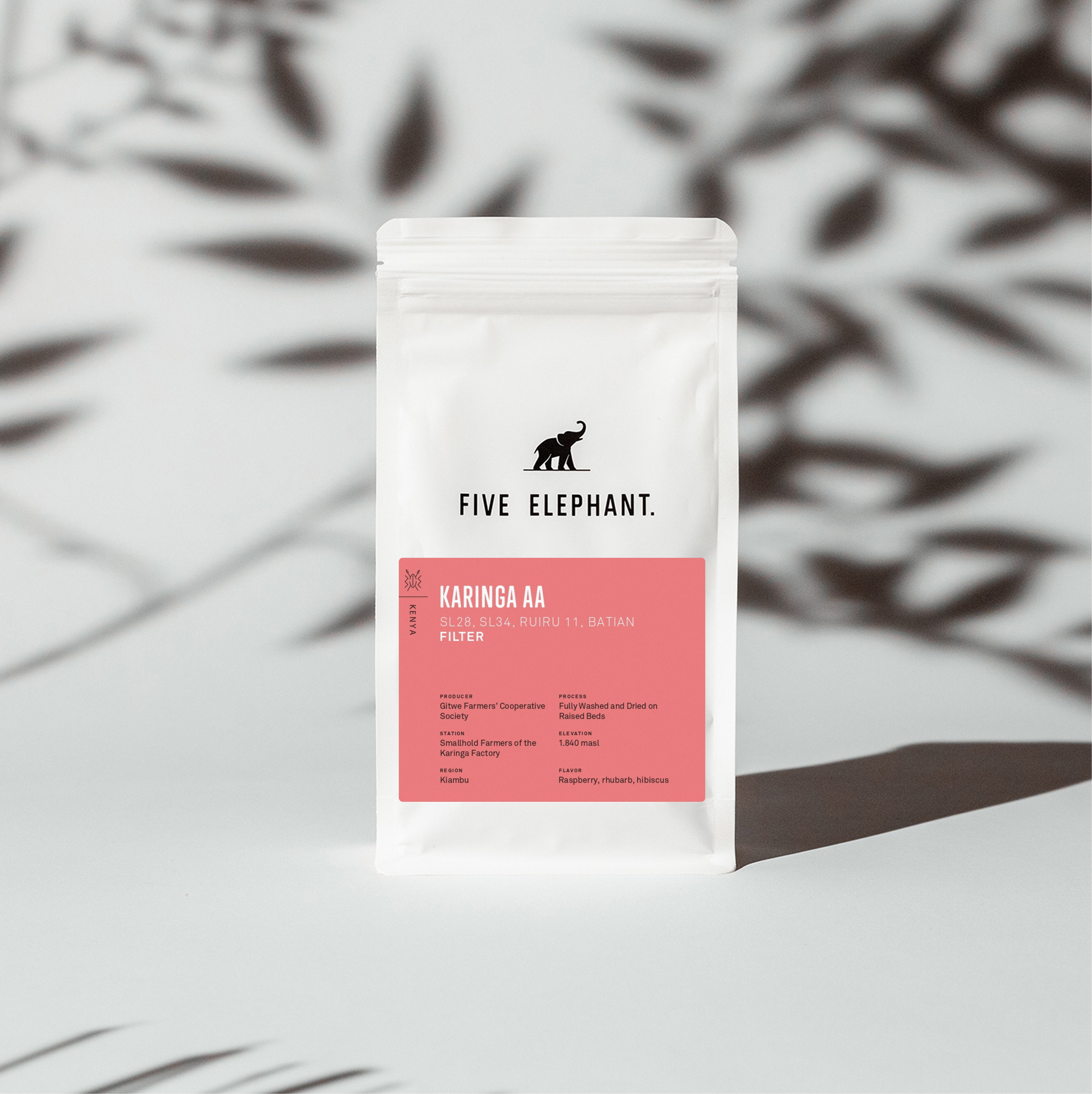 KENYA Karinga AA – Filter by Five Elephant
