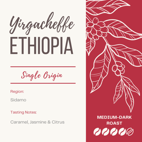 ETHIOPIA - YIRGACHEFFE by Flat Cap Coffee Roasting Company