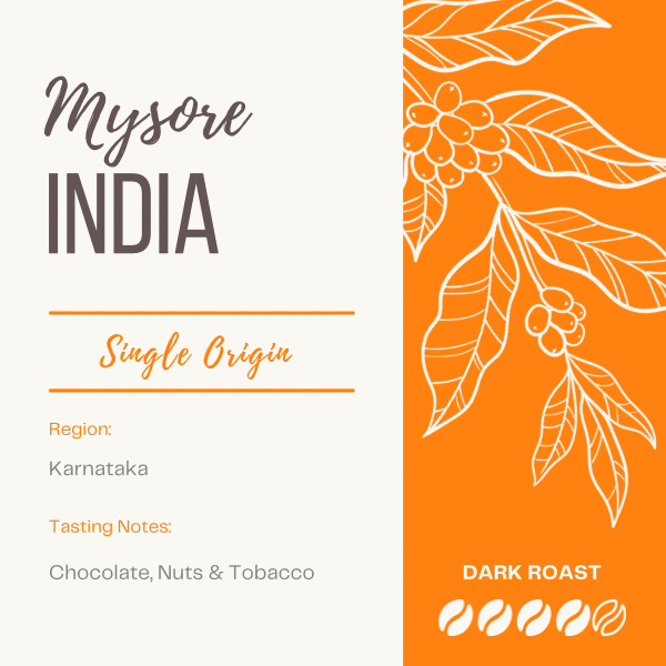 INDIA - MYSORE PLANTATION A by Flat Cap Coffee Roasting…