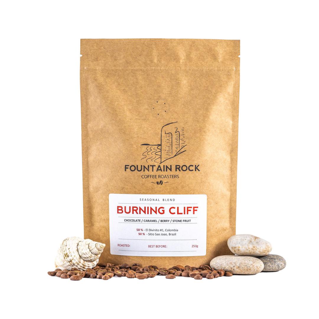 Burning Cliff Seasonal Blend by Fountain Rock Coffee…