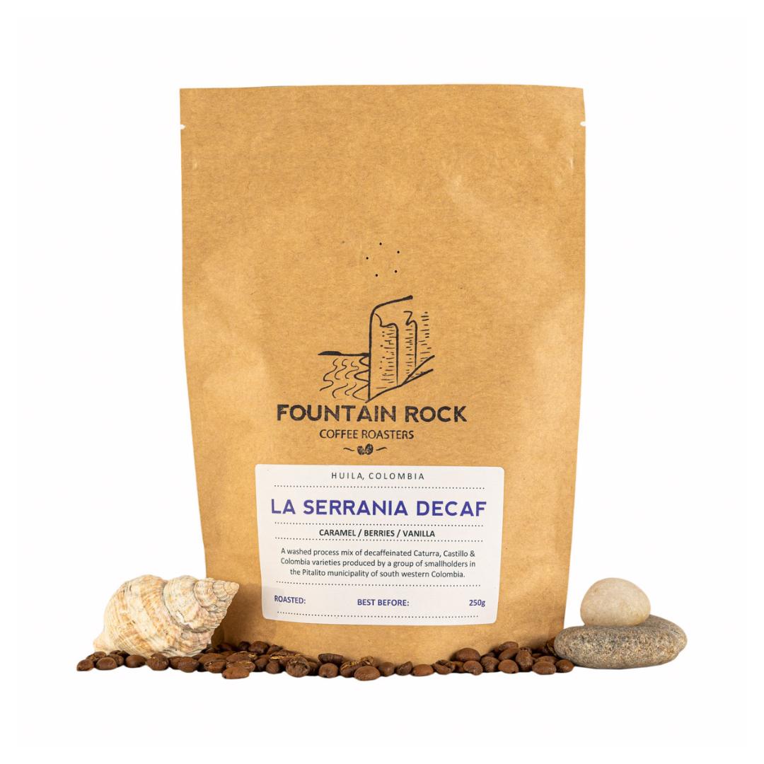 La Serrania Decaf, Colombia by Fountain Rock Coffee…