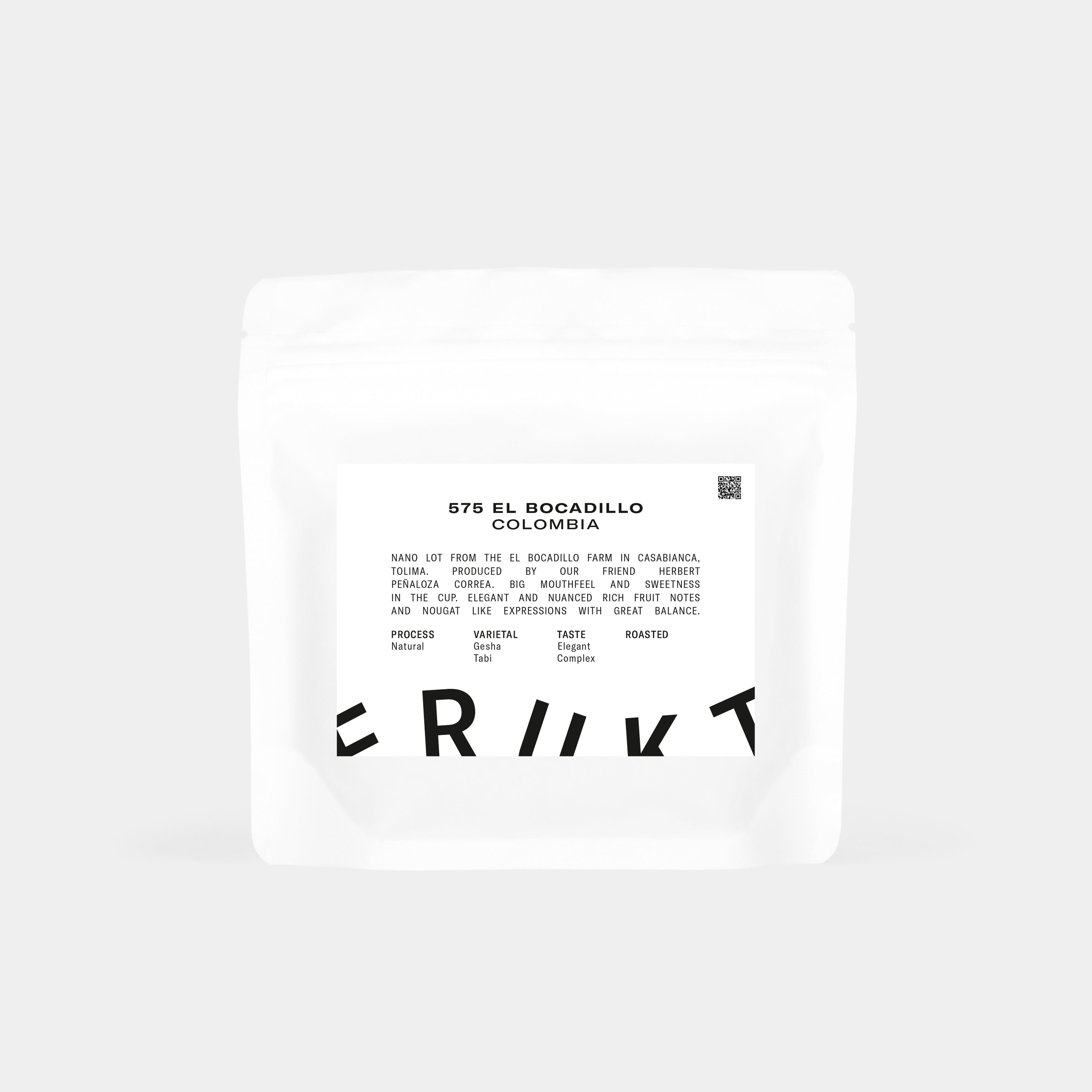575 El Bocadillo — Colombia by Frukt Coffee Roasters