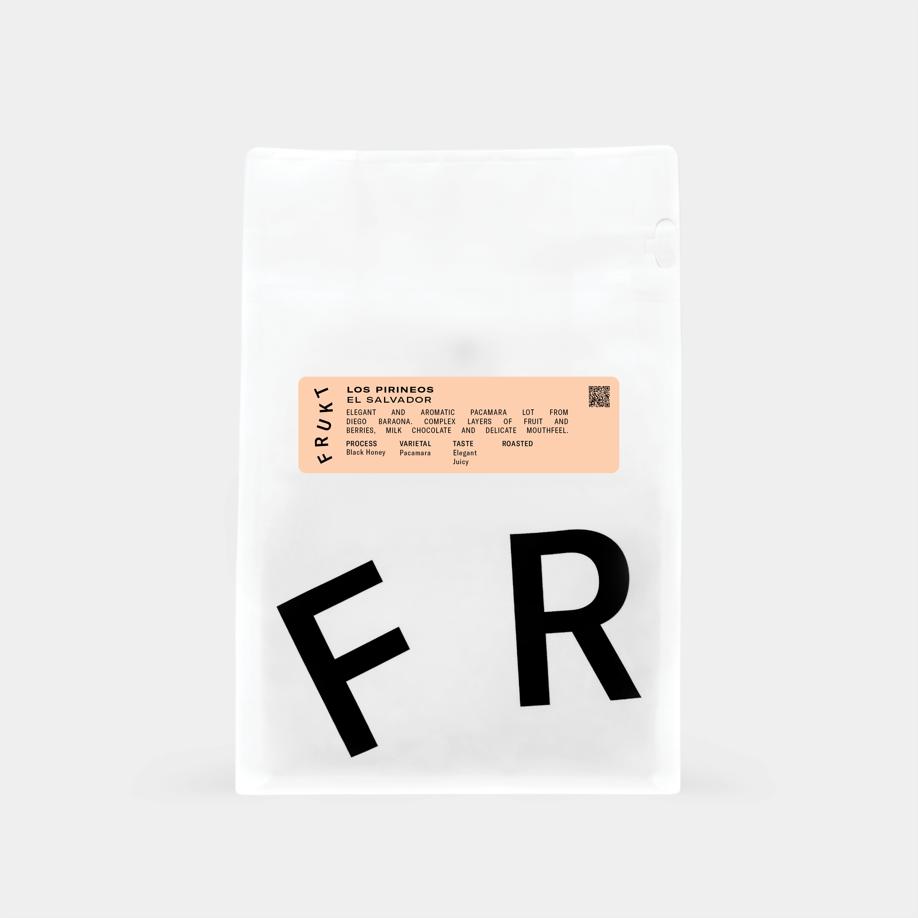 Los Pirineos Black Honey Pacamara by Frukt Coffee Roasters
