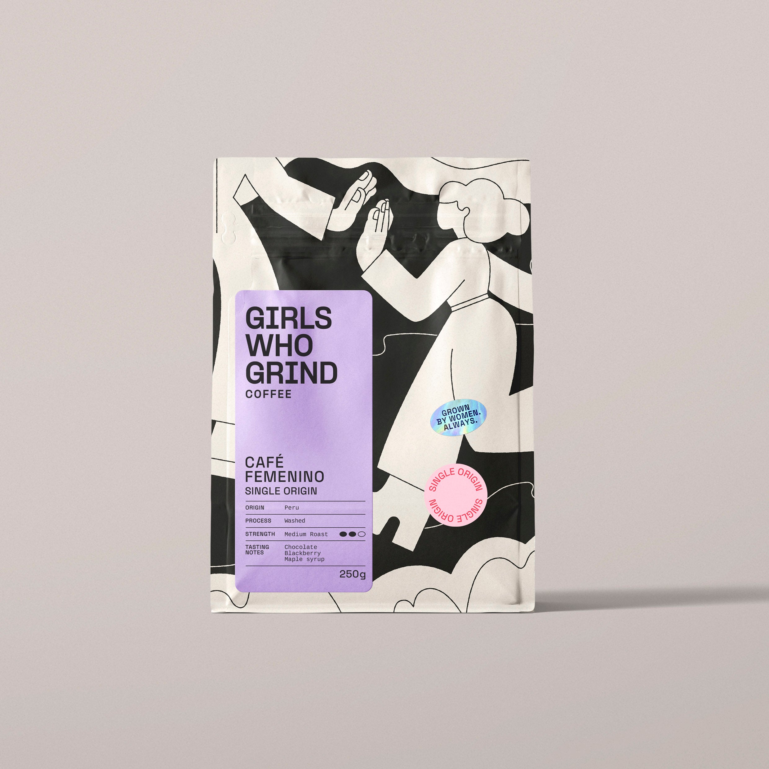 Café Femenino Peru by Girls Who Grind Coffee
