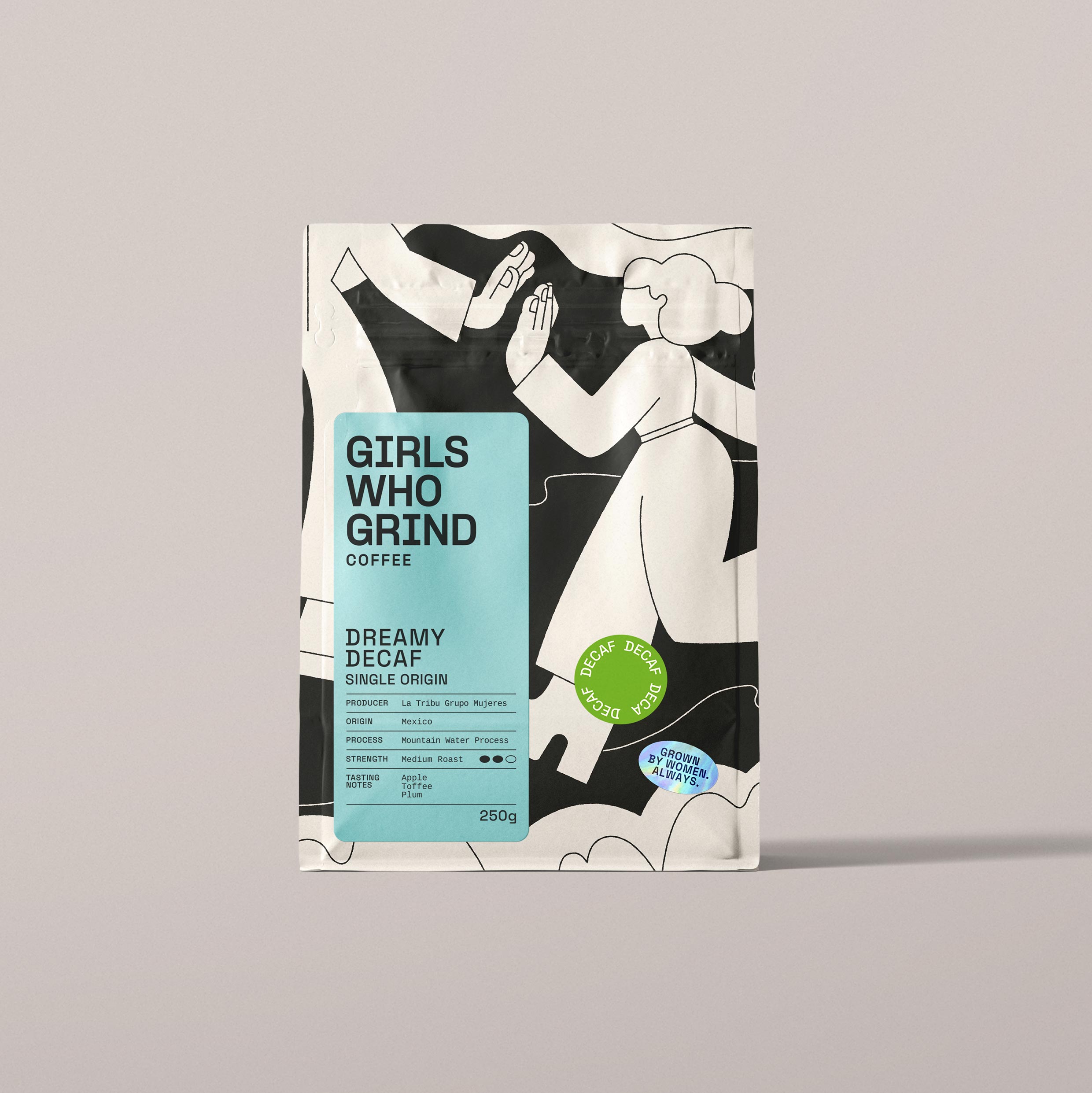 DREAMY DECAF by Girls Who Grind Coffee