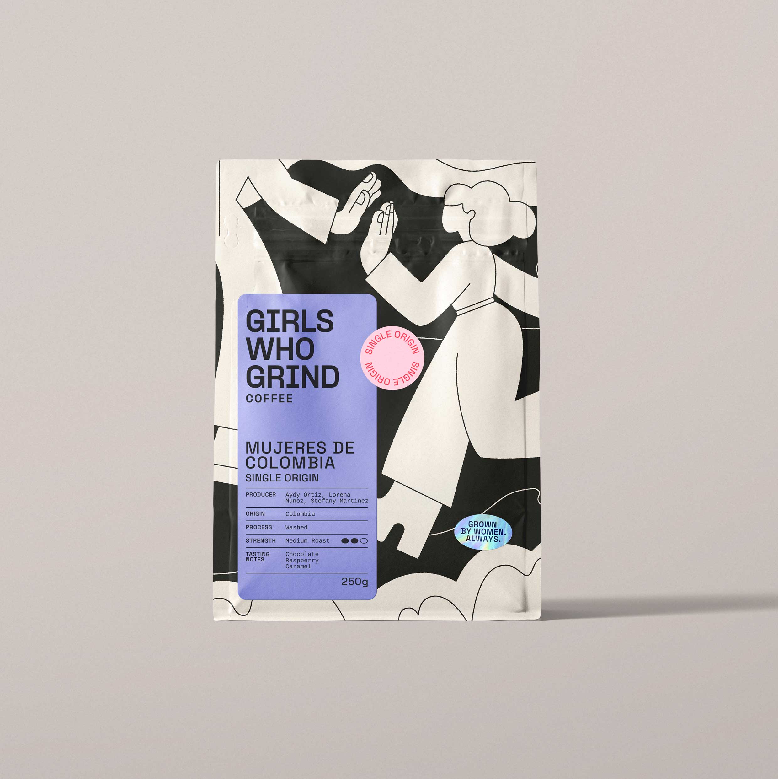 Mujeres de Colombia by Girls Who Grind Coffee