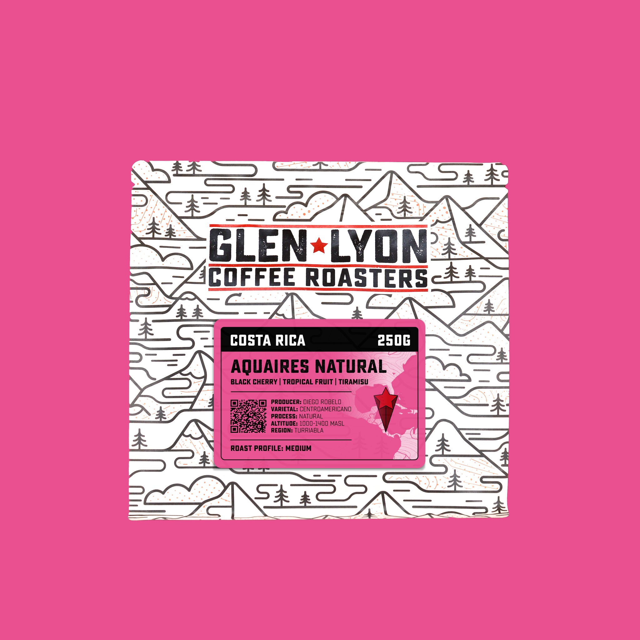 Costa Rica Aquiares Natural by Glen Lyon Coffee Roasters