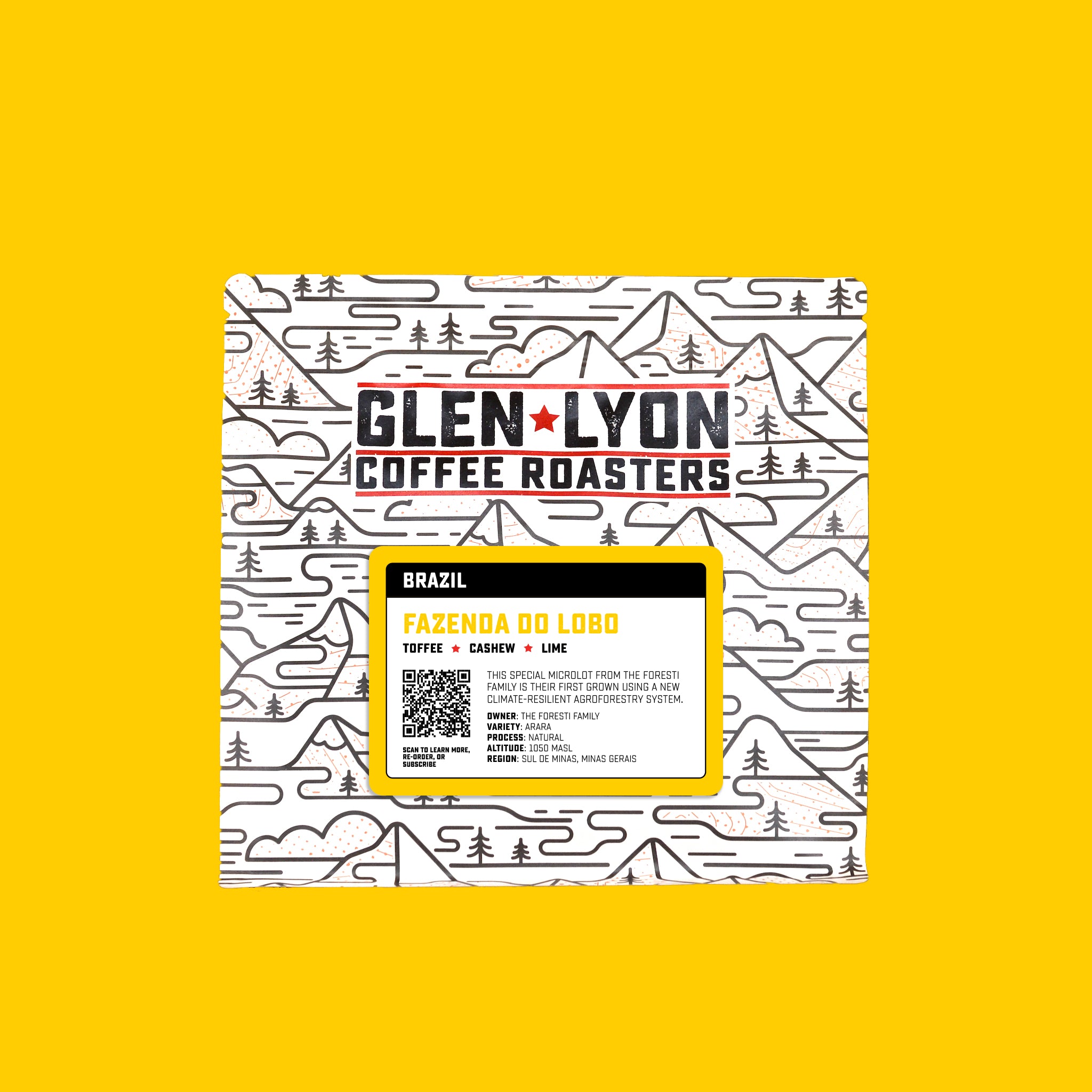 Brazil Fazenda do Lobo Microlot by Glen Lyon Coffee…