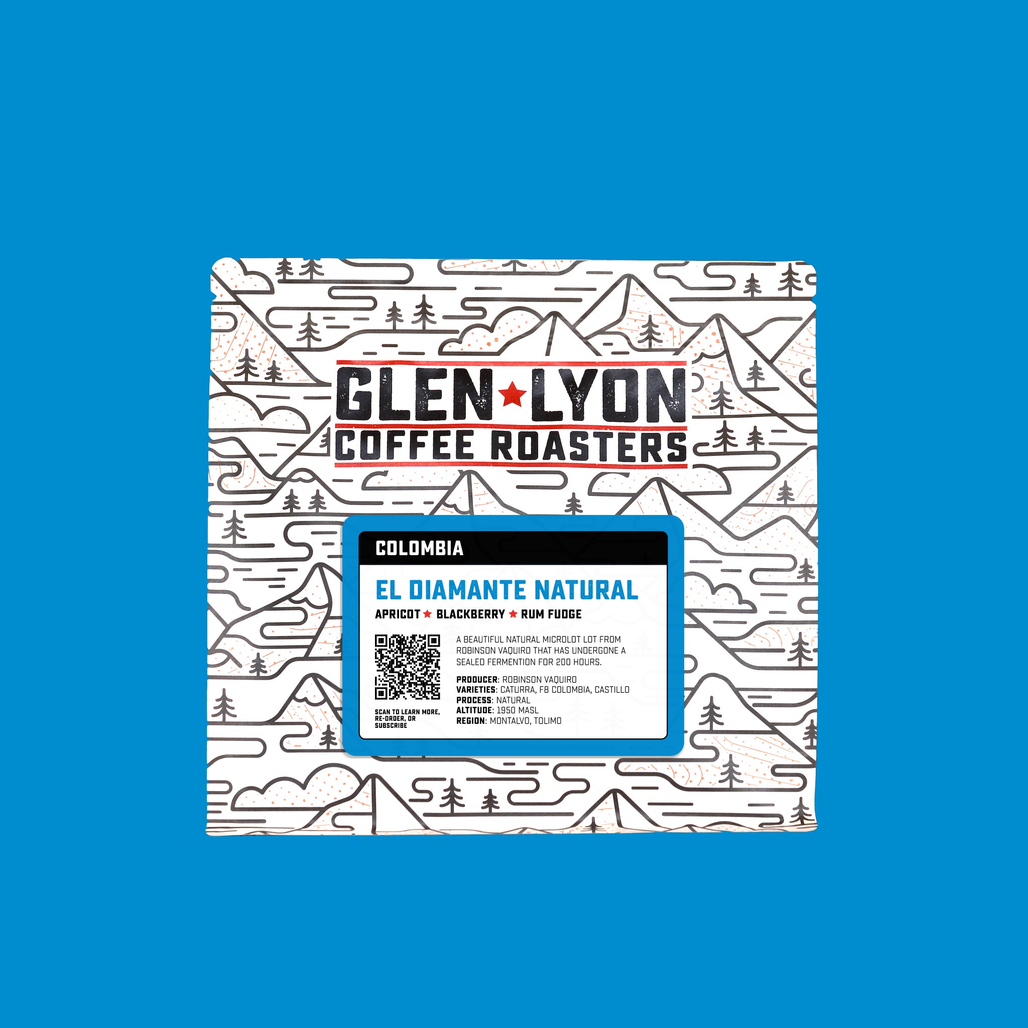 Colombia El Diamante Natural by Glen Lyon Coffee Roasters