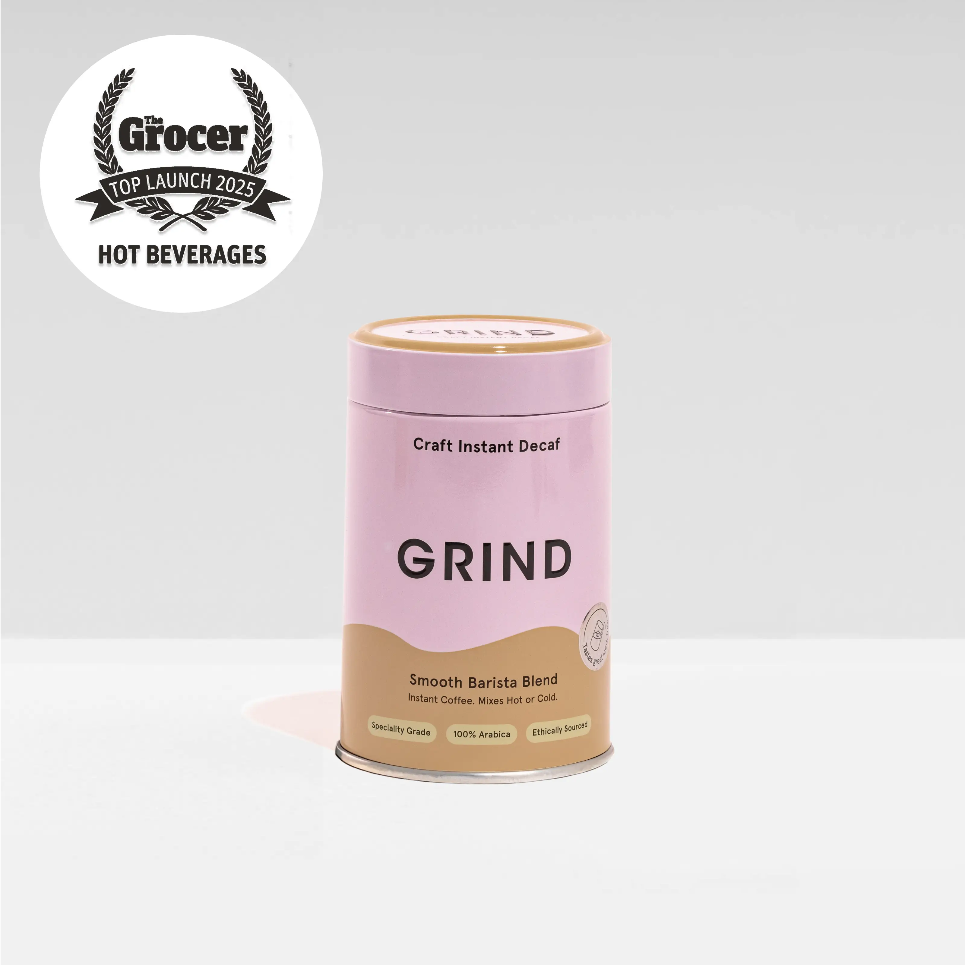 Craft Instant Decaf Coffee Tin - Barista Blend by Grind