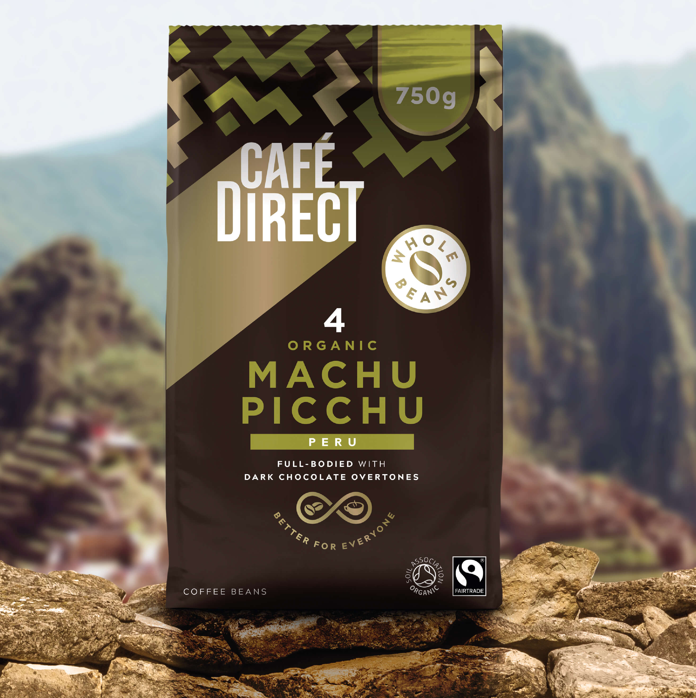 Cafédirect Machu Picchu Organic Coffee Beans  (750g) by…