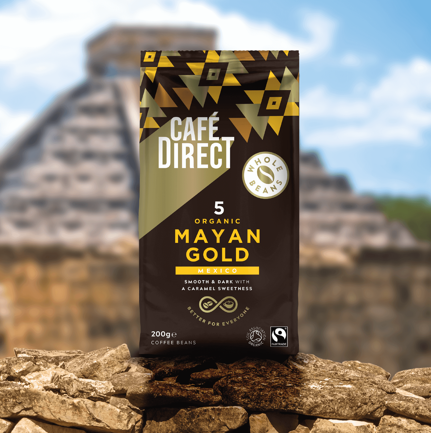 Cafédirect Mayan Gold Organic Coffee Beans by Grumpy Mule