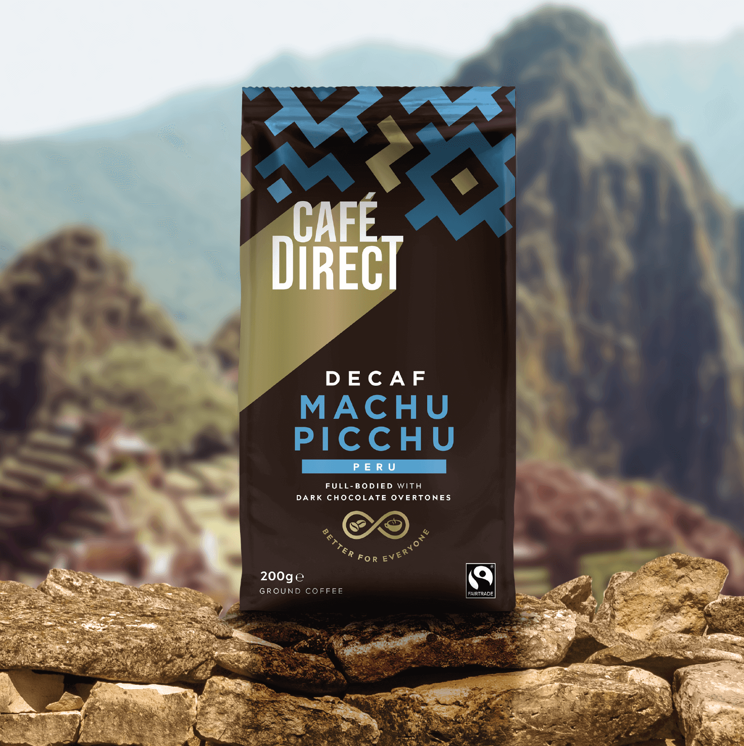 Cafédirect Machu Picchu Decaf Ground Coffee by Grumpy Mule