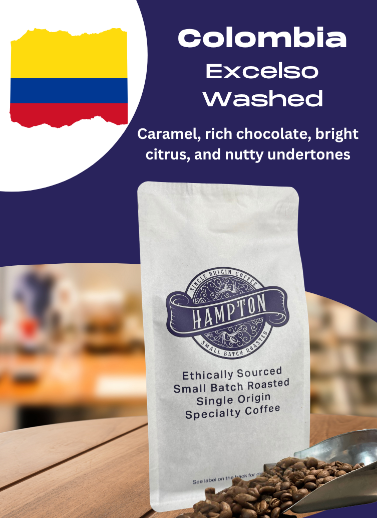 Colombia Excelso Washed by Hampton Roast Coffee