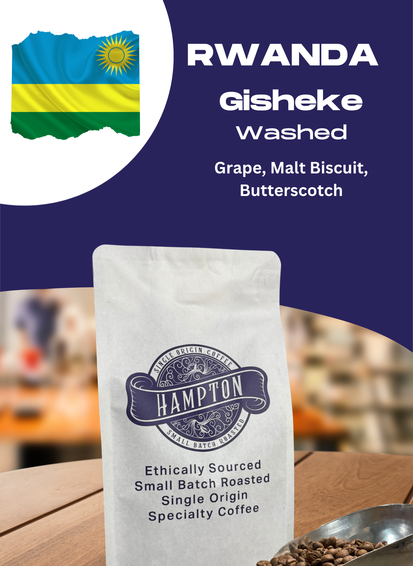 Rwanda Gisheke by Hampton Roast Coffee