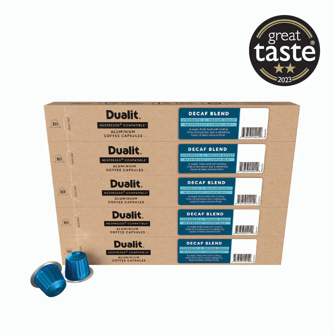 Decaffeinated Blend Recyclable coffee pods by Herbert…