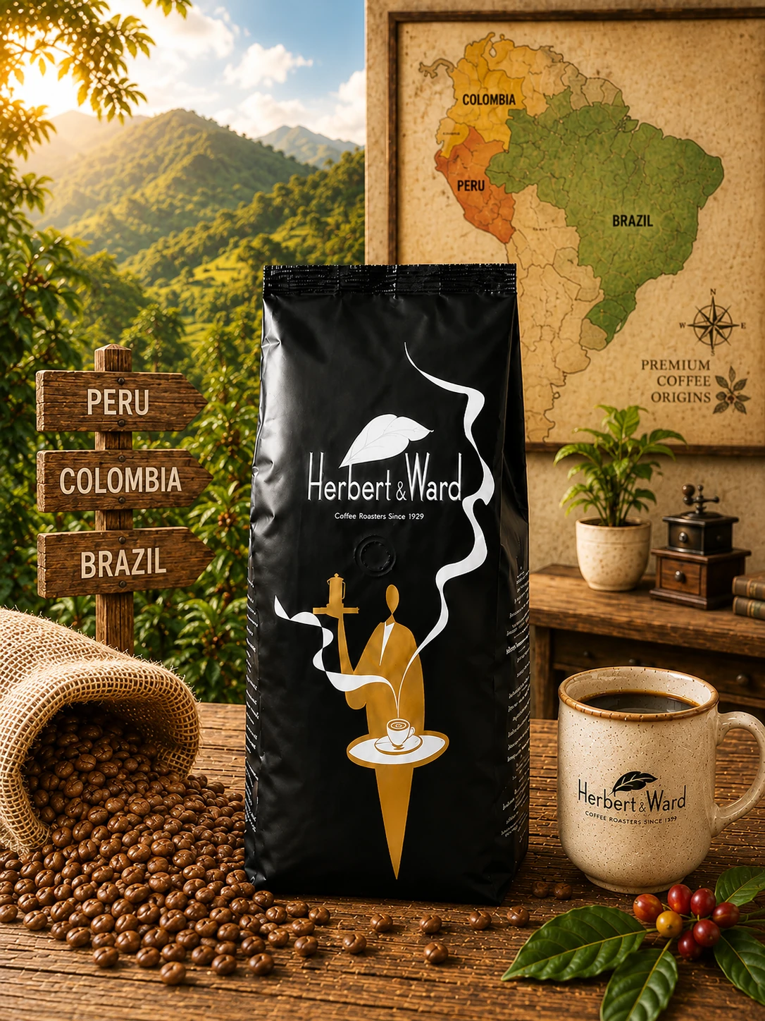 Moka Italia - Our Classic Coffee Blend by Herbert and Ward