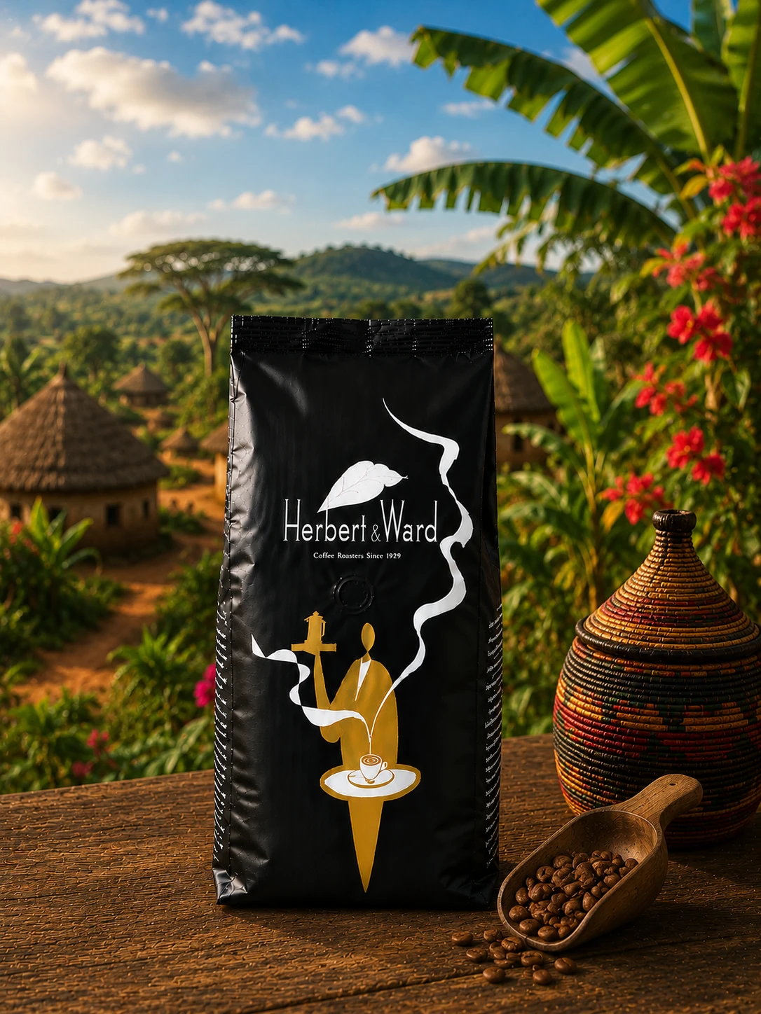 Uganda arabica  single origin coffee — Uganda by Herbert and Ward