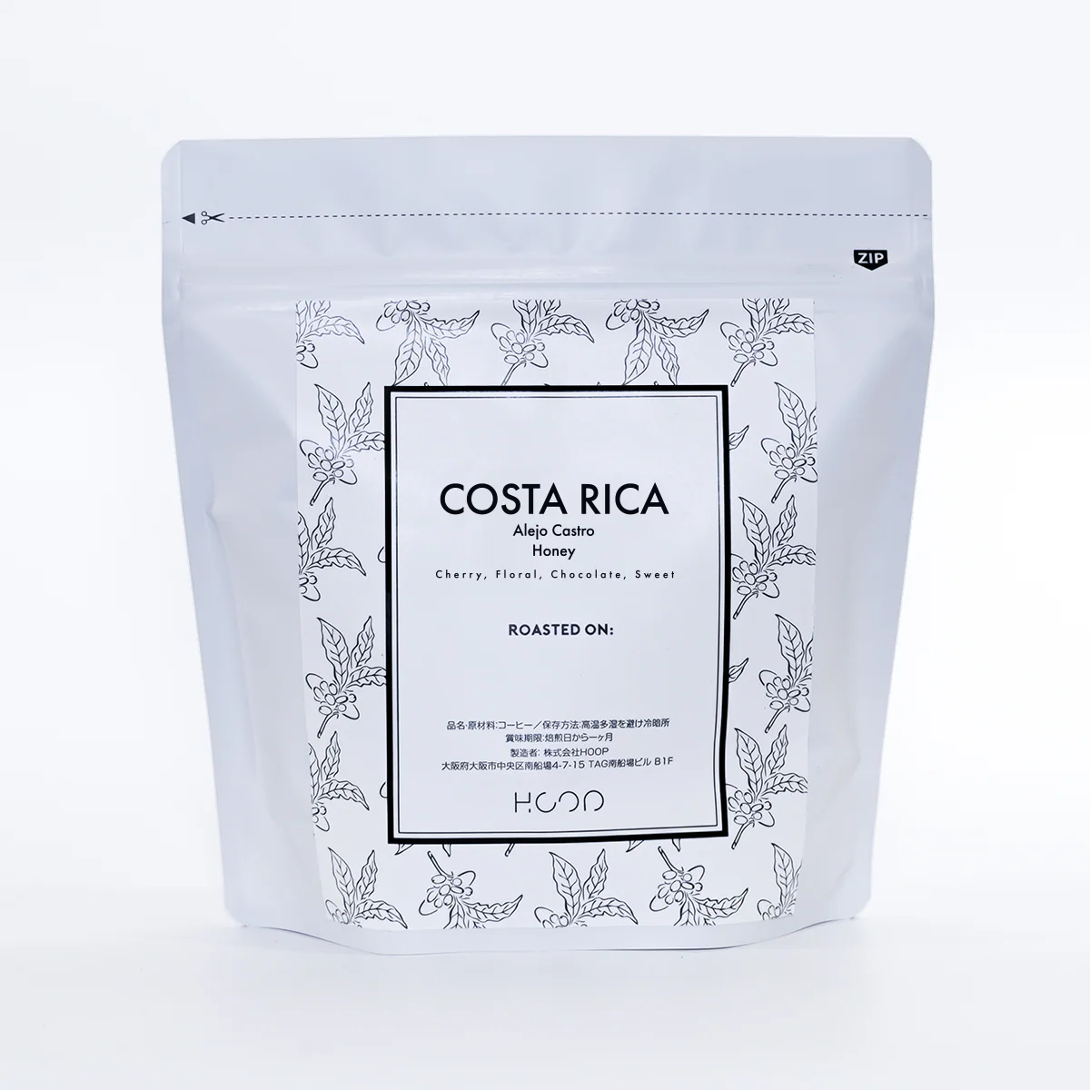 Costa Rica · Alejo Castro Honey [Light Roast] by Hoop…
