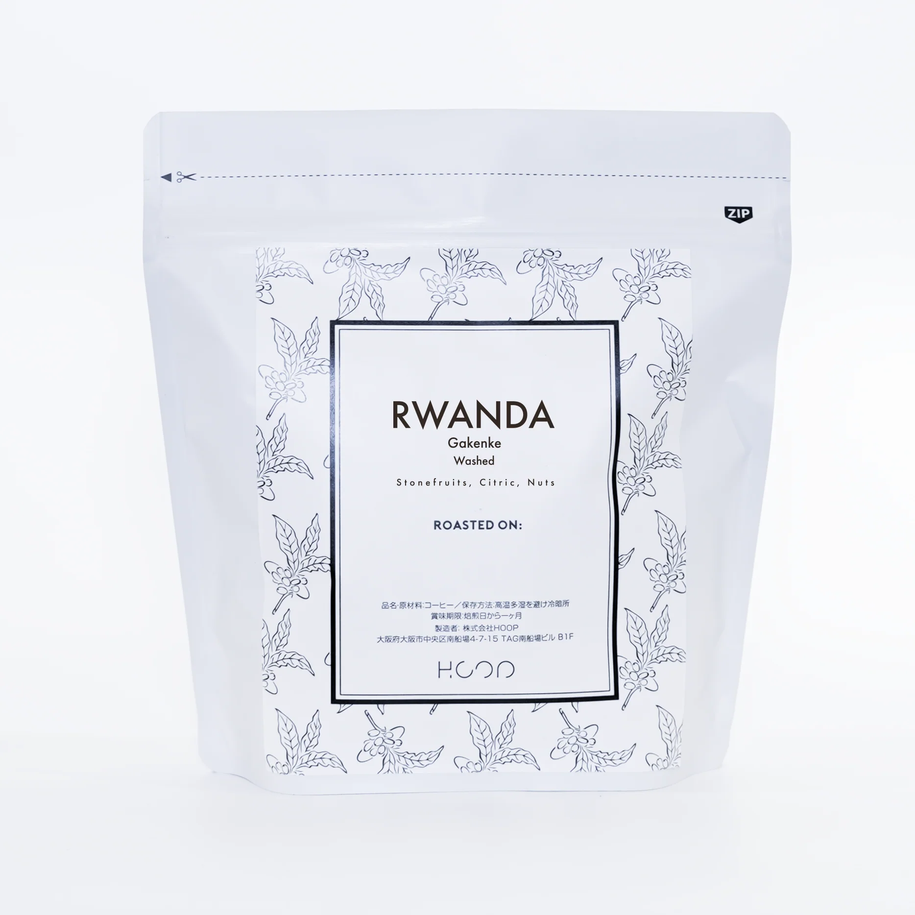 Rwanda Gakenke [Light Roast] by Hoop Coffee Brewer