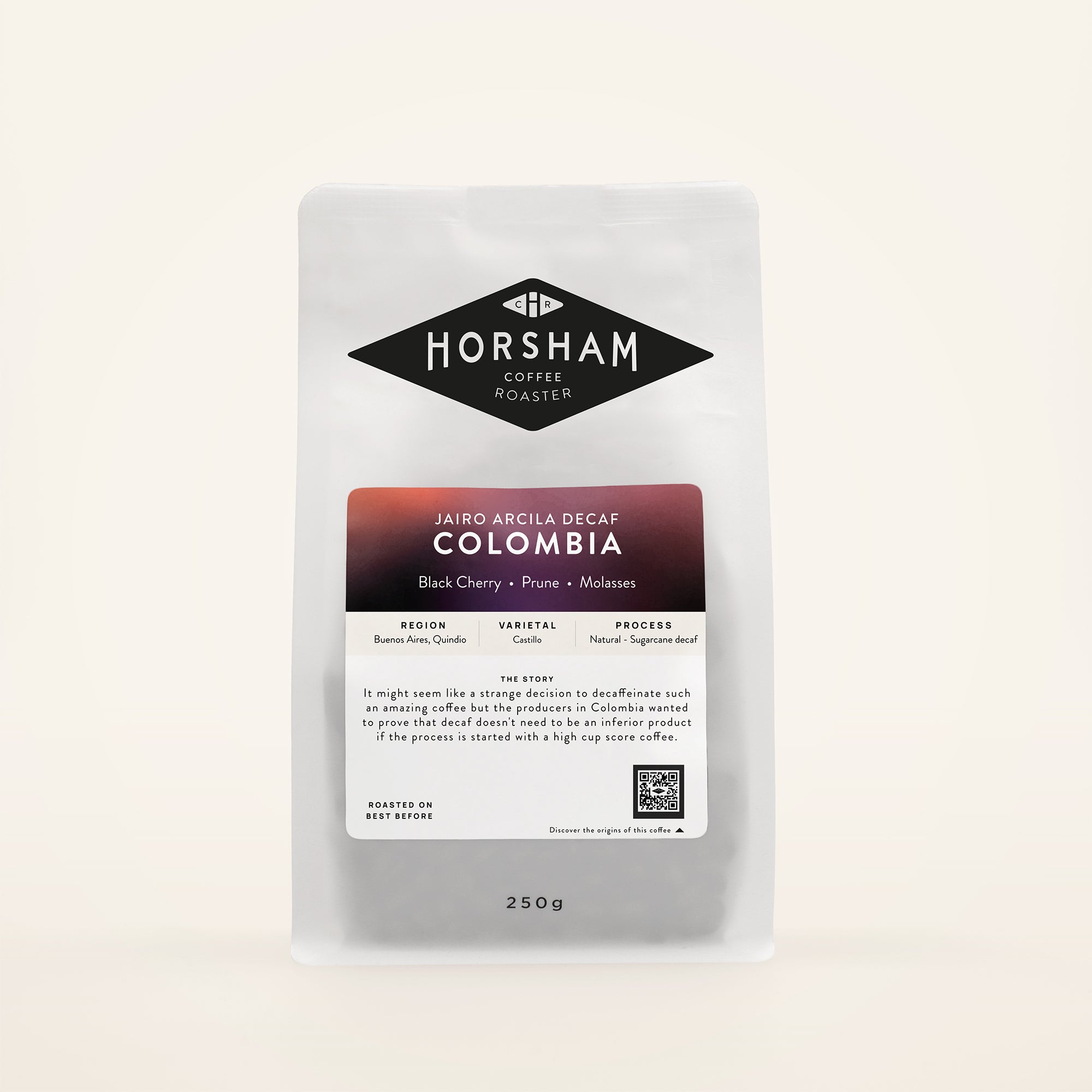 Jairo Arcila natural Decaf by Horsham Coffee Roaster