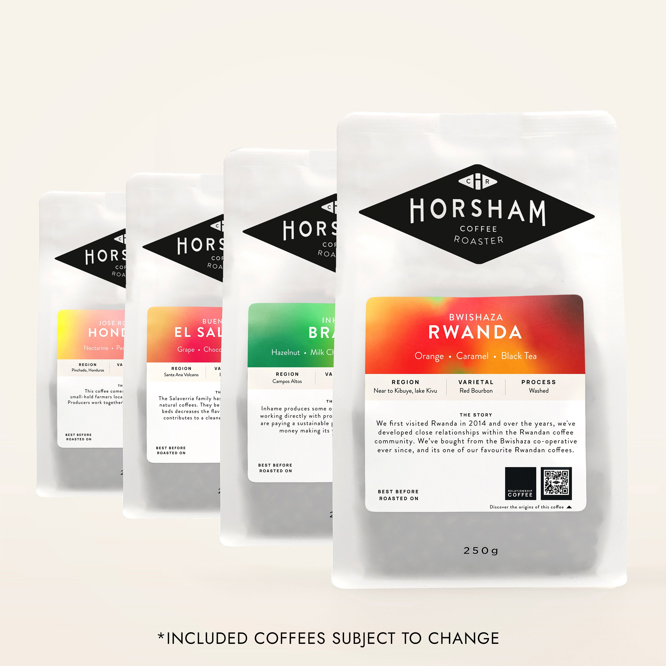 Single Origin Coffee Selection by Horsham Coffee Roaster