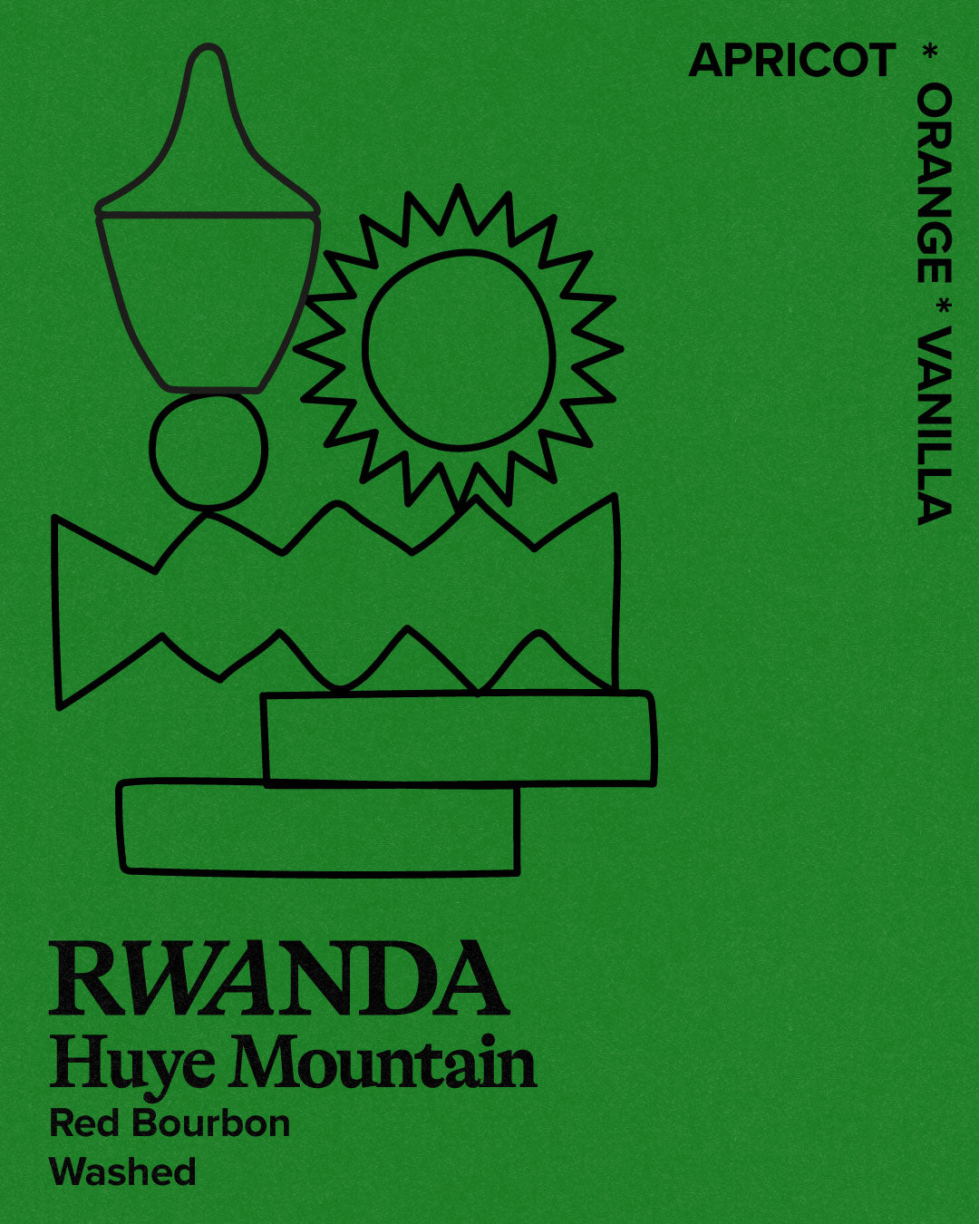 Rwanda, Huye Mountain by Hundred House Coffee