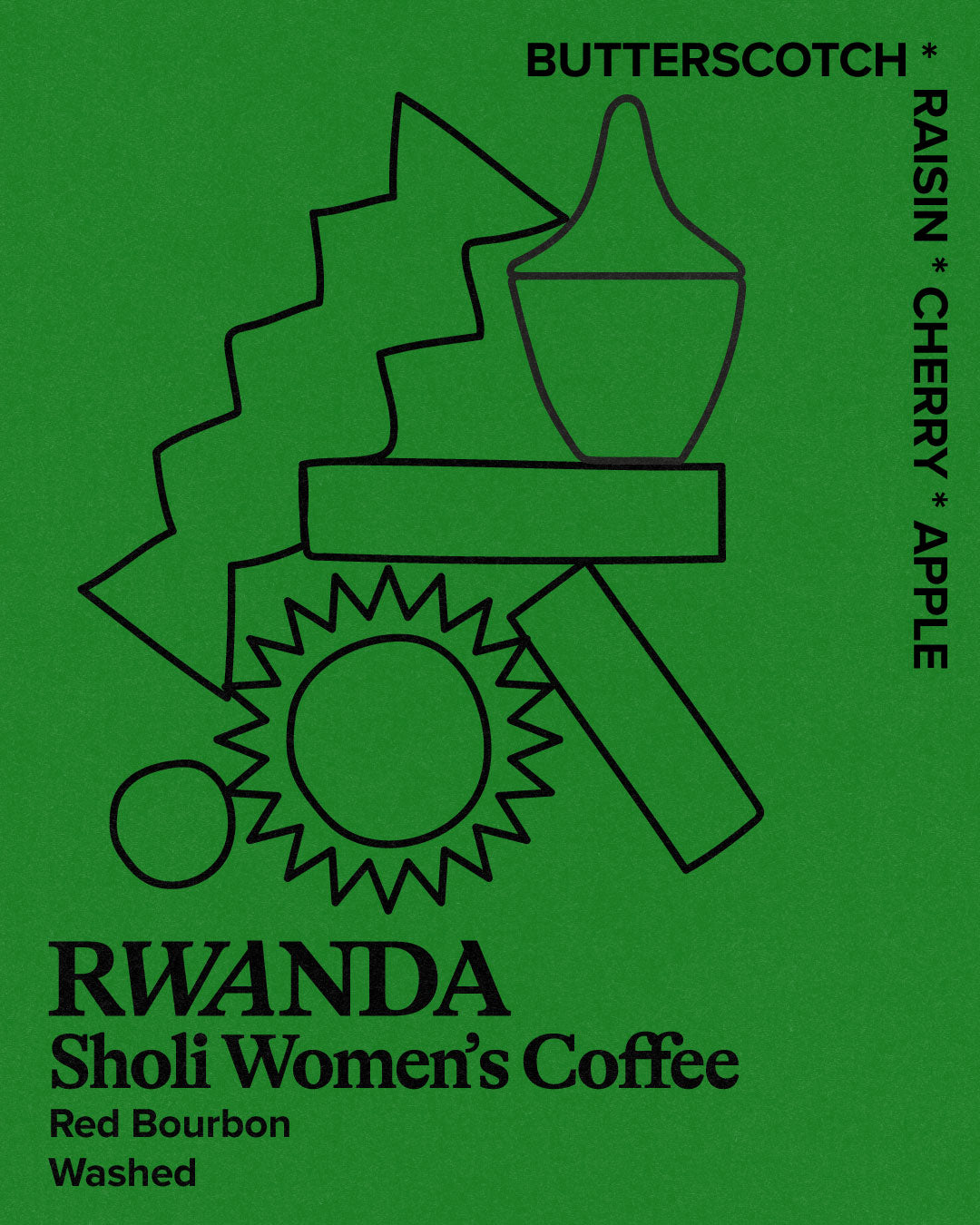 Rwanda, Sholi Women's Coffee by Hundred House Coffee
