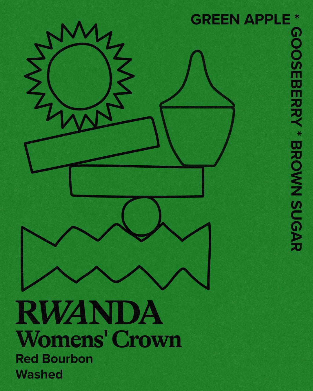 Rwanda, Women's Crown by Hundred House Coffee