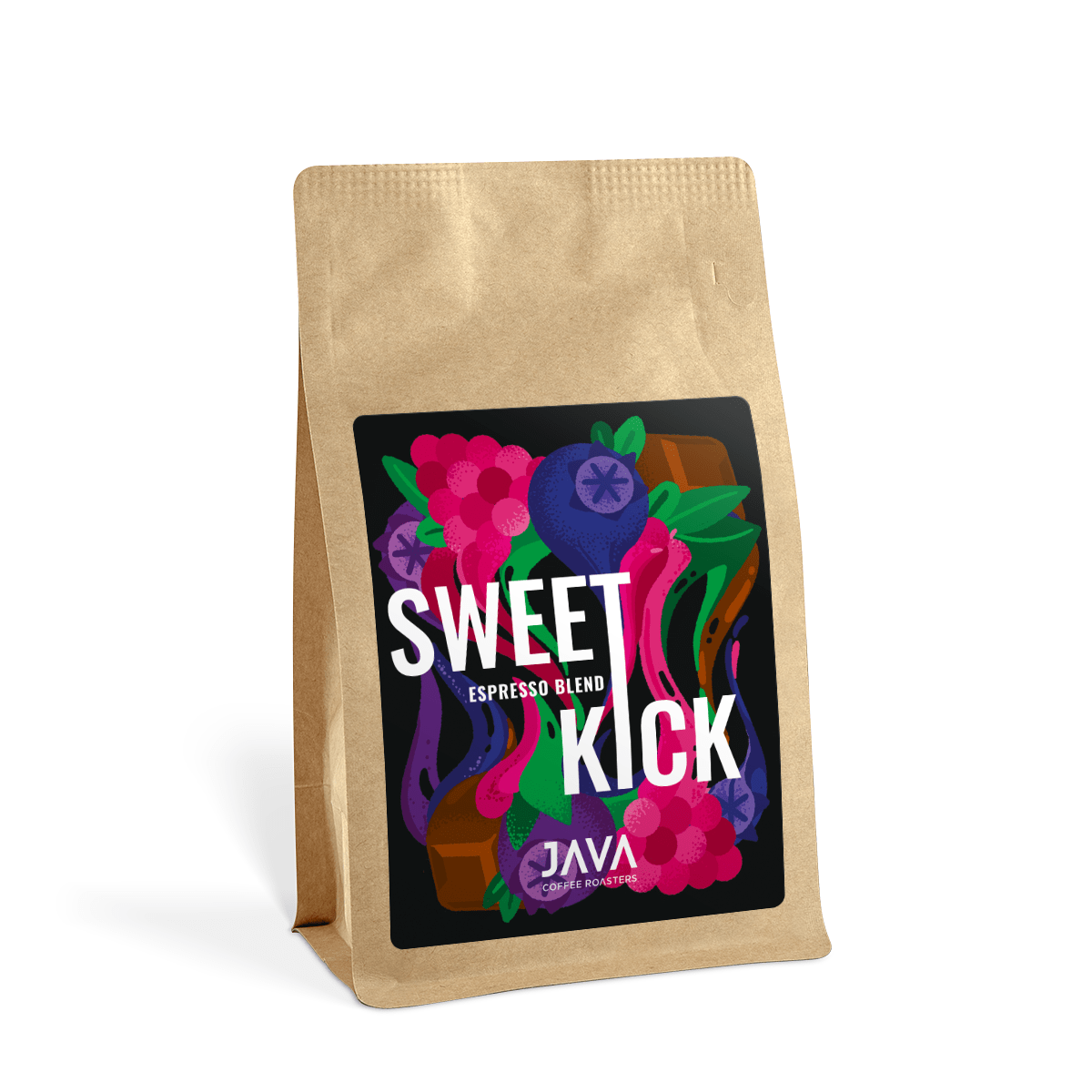Sweet Kick Espresso Blend Whole Bean Coffee by JAVA Coffee