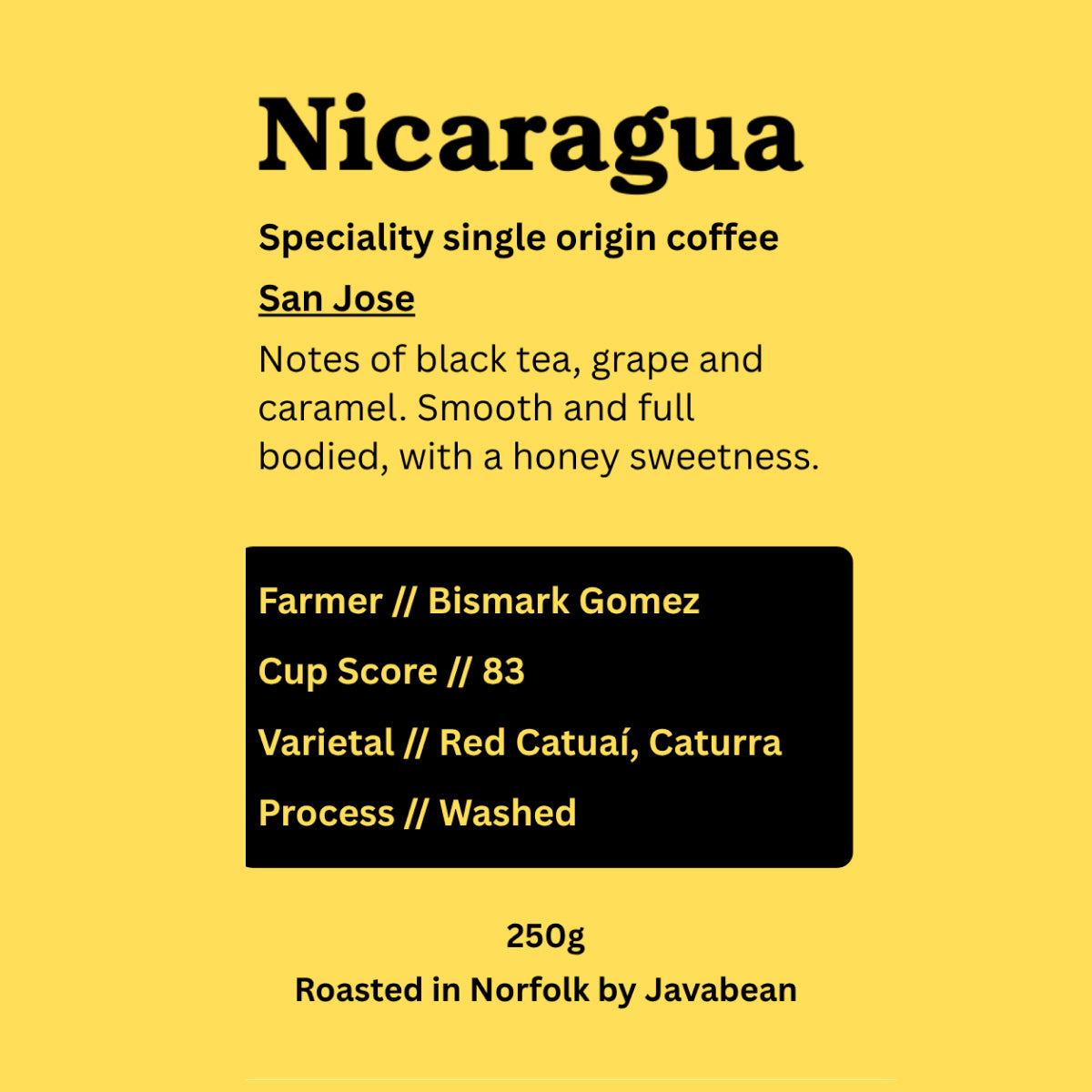 Nicaragua San Jose by Javabean