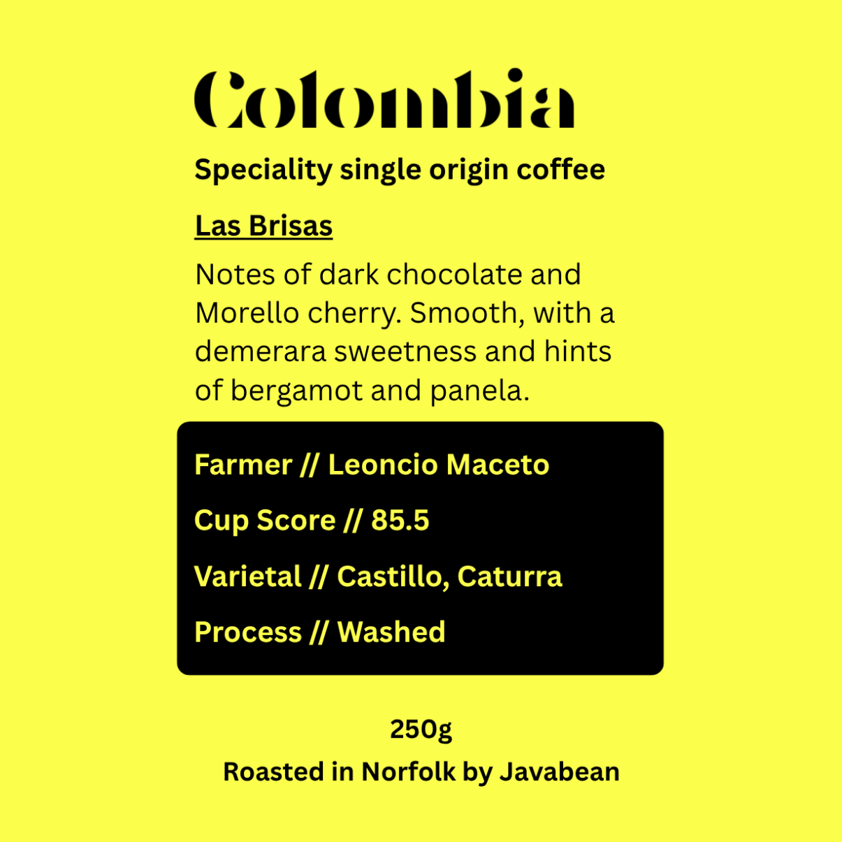 Colombia Inzá by Javabean