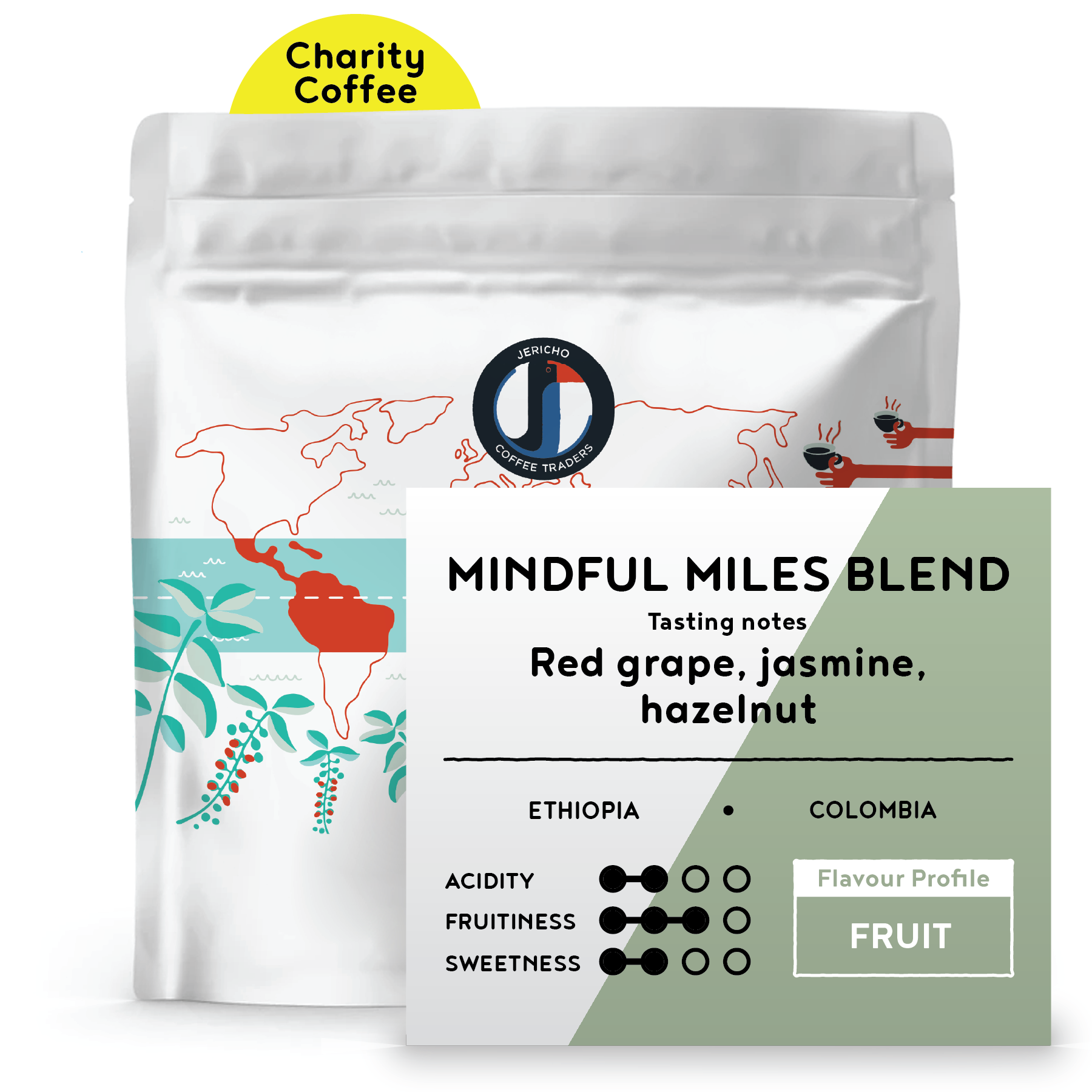 Mindful Miles Blend by JerichoCoffeeTraders