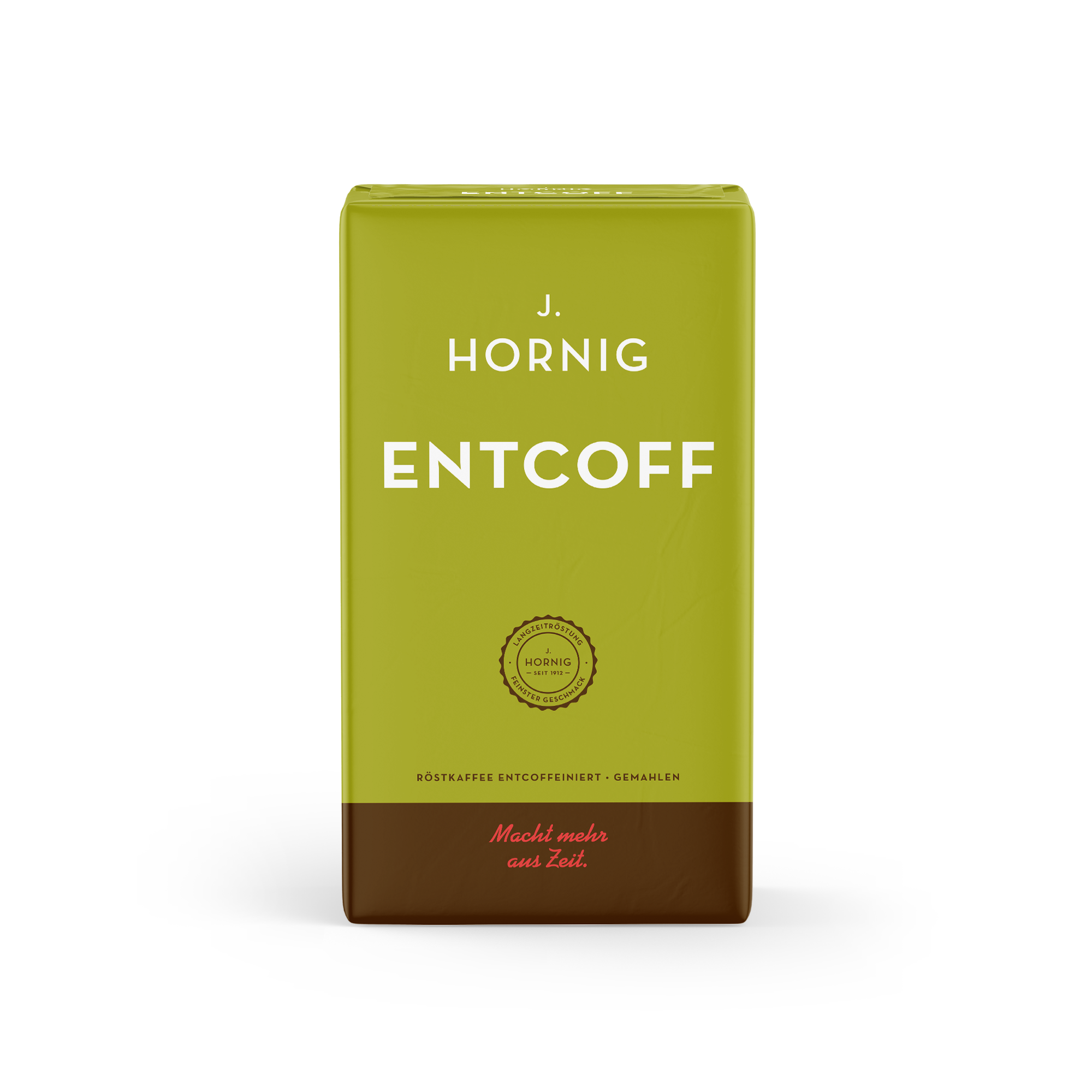 Entcoff ground by J. Hornig Kaffee