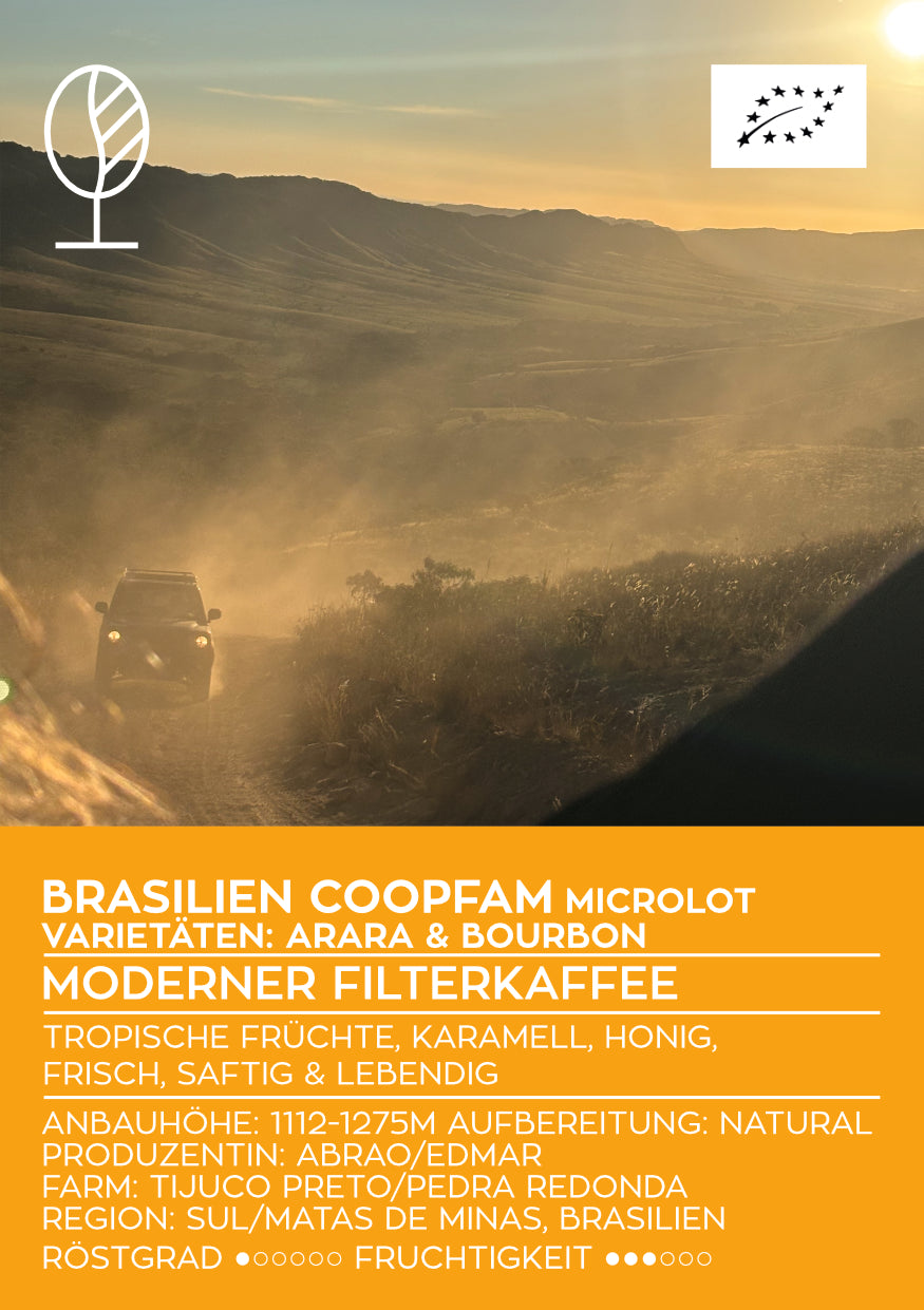 BRAZIL COOPFAM | Microlot Natural | Modern Filter Coffee | Single Origin by Kaethekaffee