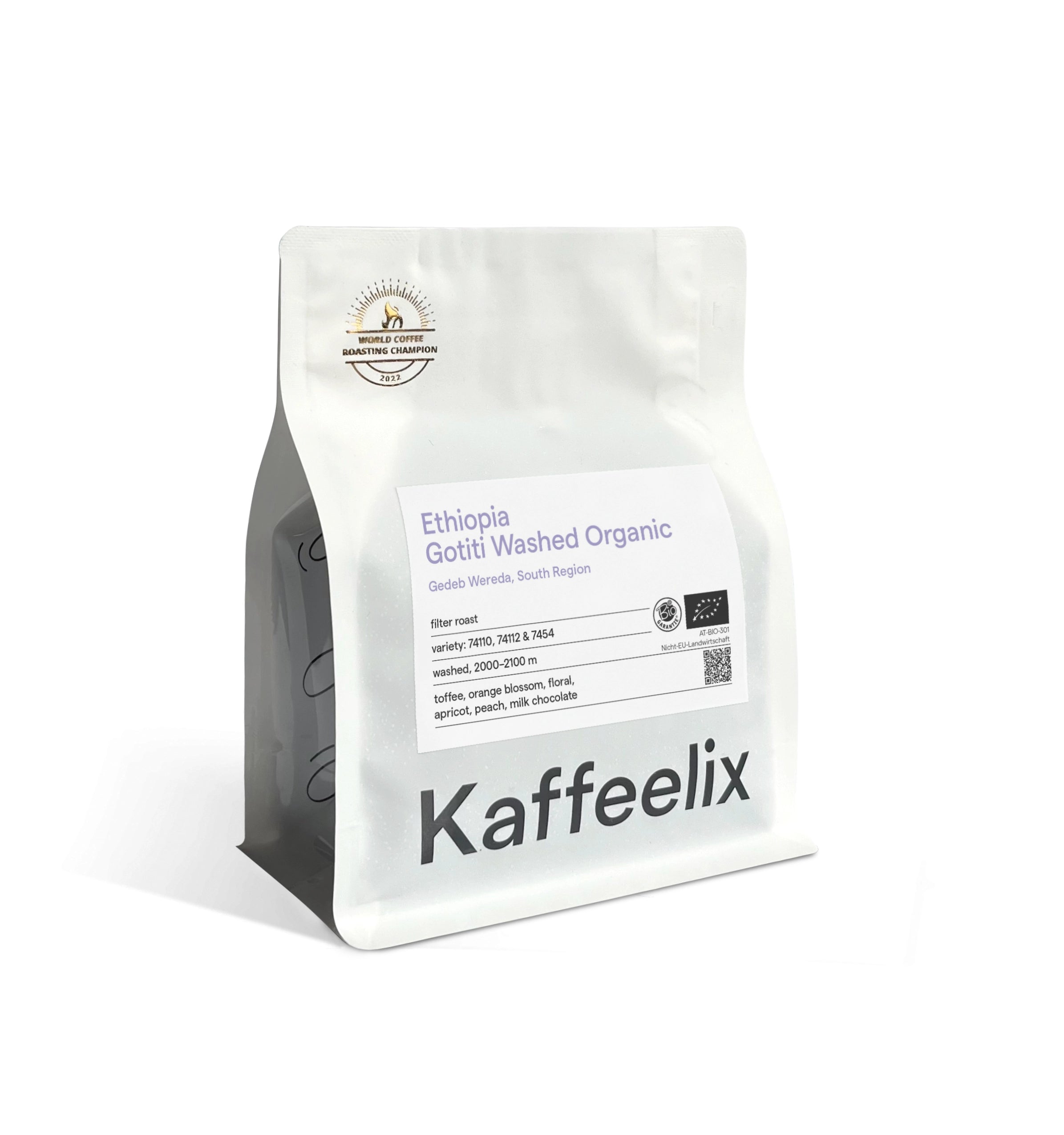 Ethiopia Gotiti Washed Organic - washed by Kaffeelix
