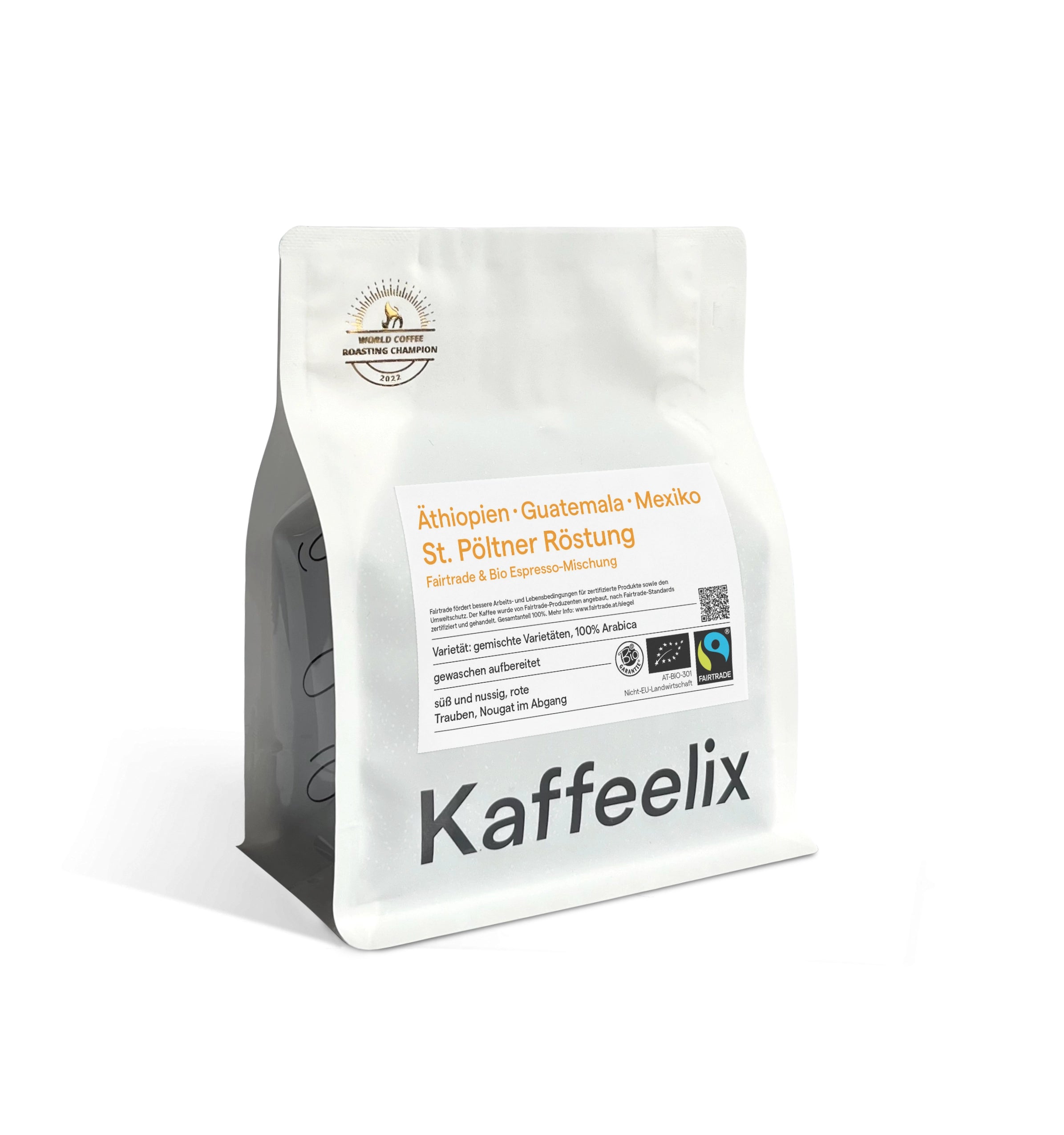 Bio EspressoBlend St. Pöltner Roast FTO by Kaffeelix