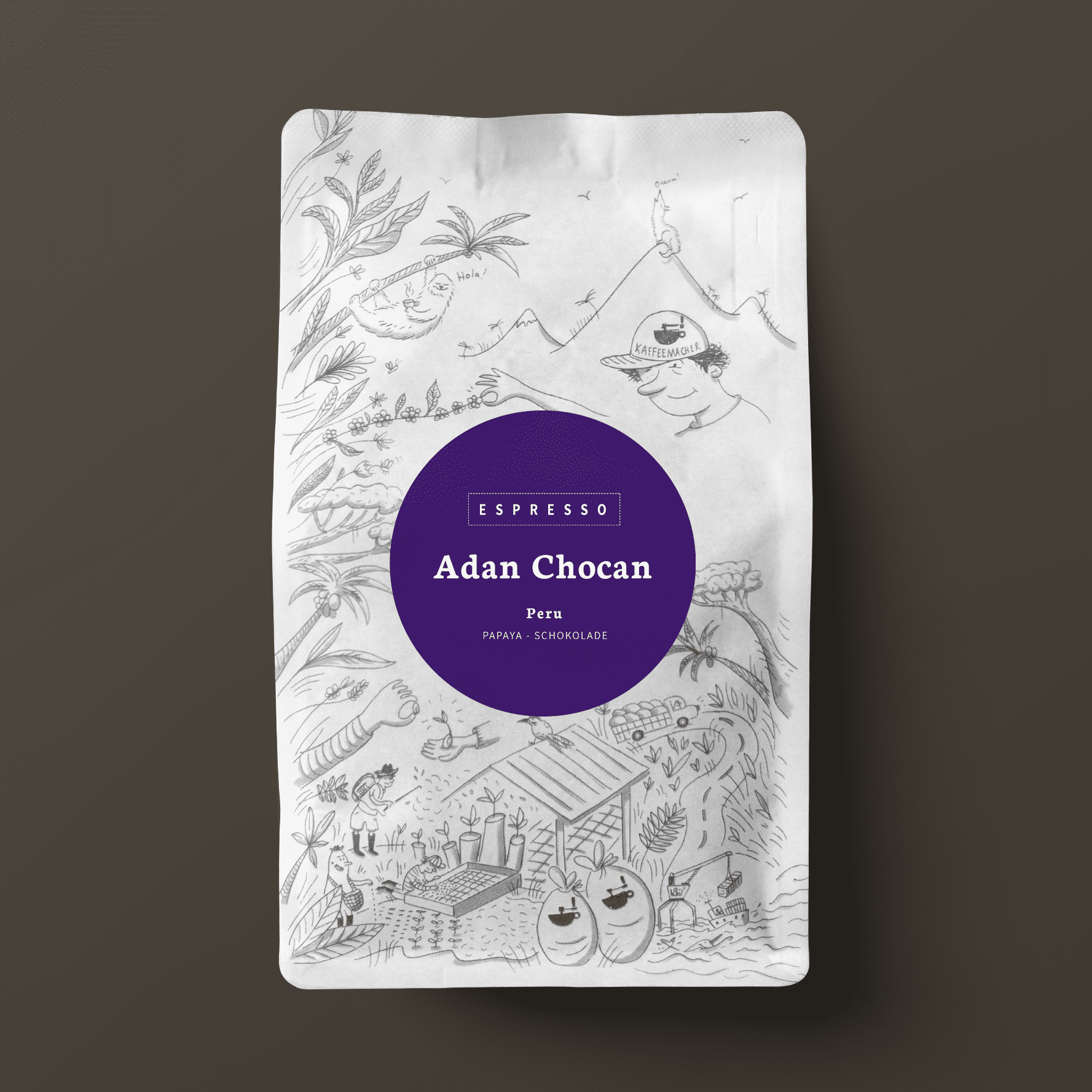 Adan Chocan, Espresso — Peru by Kaffeemacher