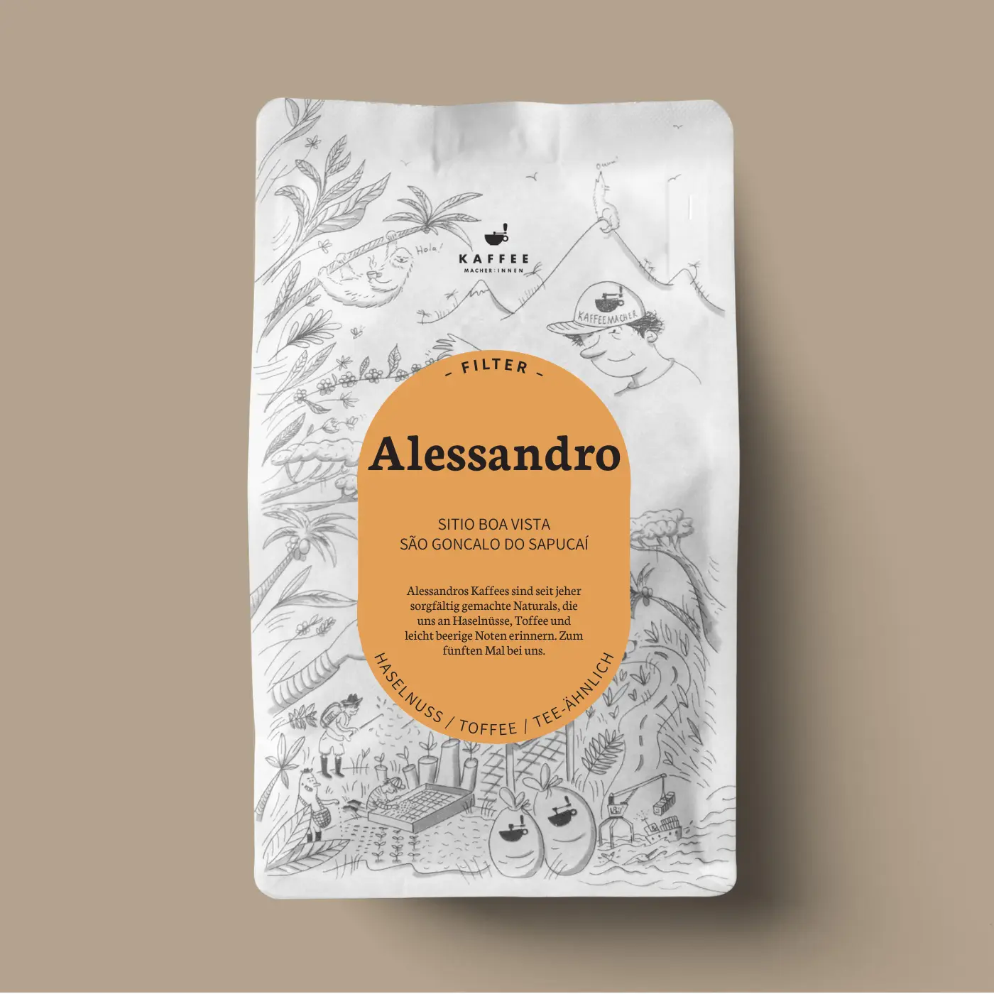 Alessandro, Filterkaffee aus Brasilien by Kaffeemacher