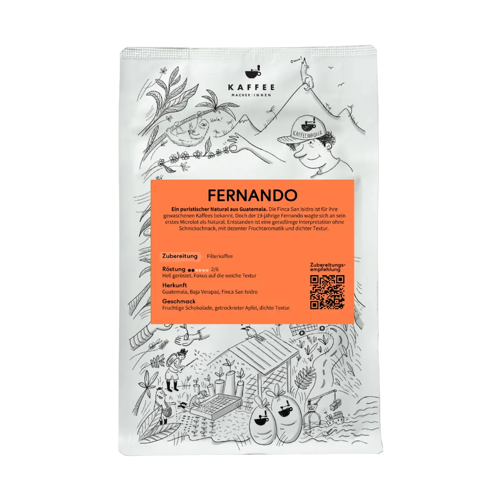 Fernando, Filter Coffee from Guatemala by Kaffeemacher
