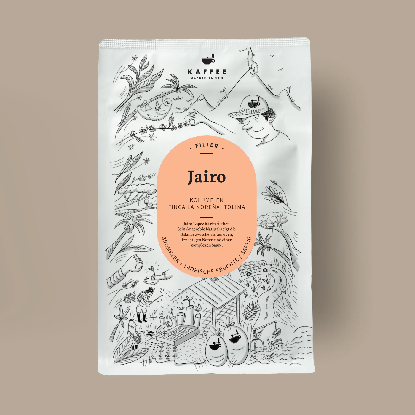 Jairo, Filter Coffee from Colombia by Kaffeemacher