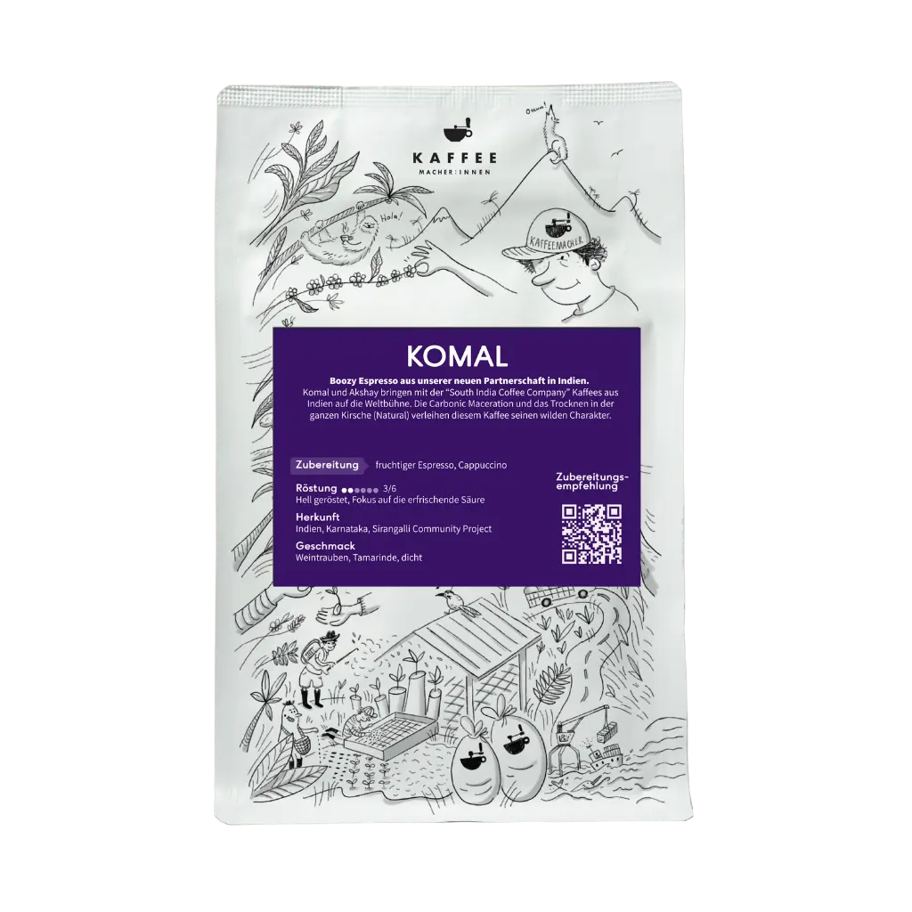 Komal, Espresso from India by Kaffeemacher