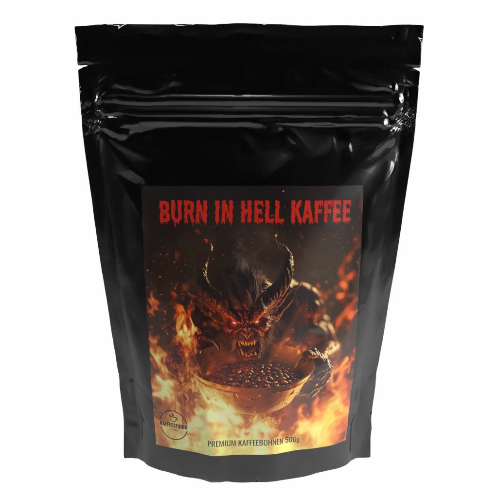 Gift Coffee 'BURN IN HELL' Design 2 - Premium Coffee…