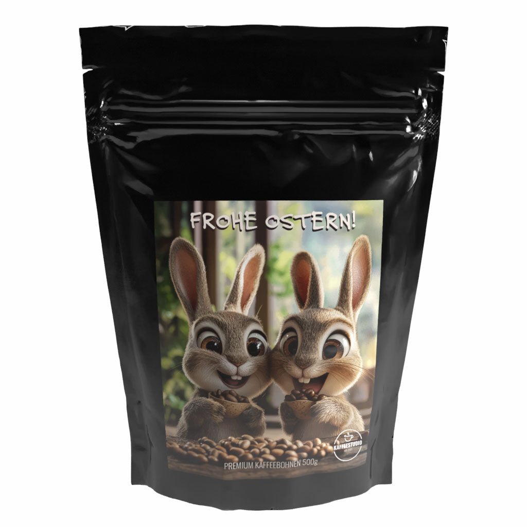 Geschenk Kaffee 'FROHE OSTERN' Motiv 1 - Premium…