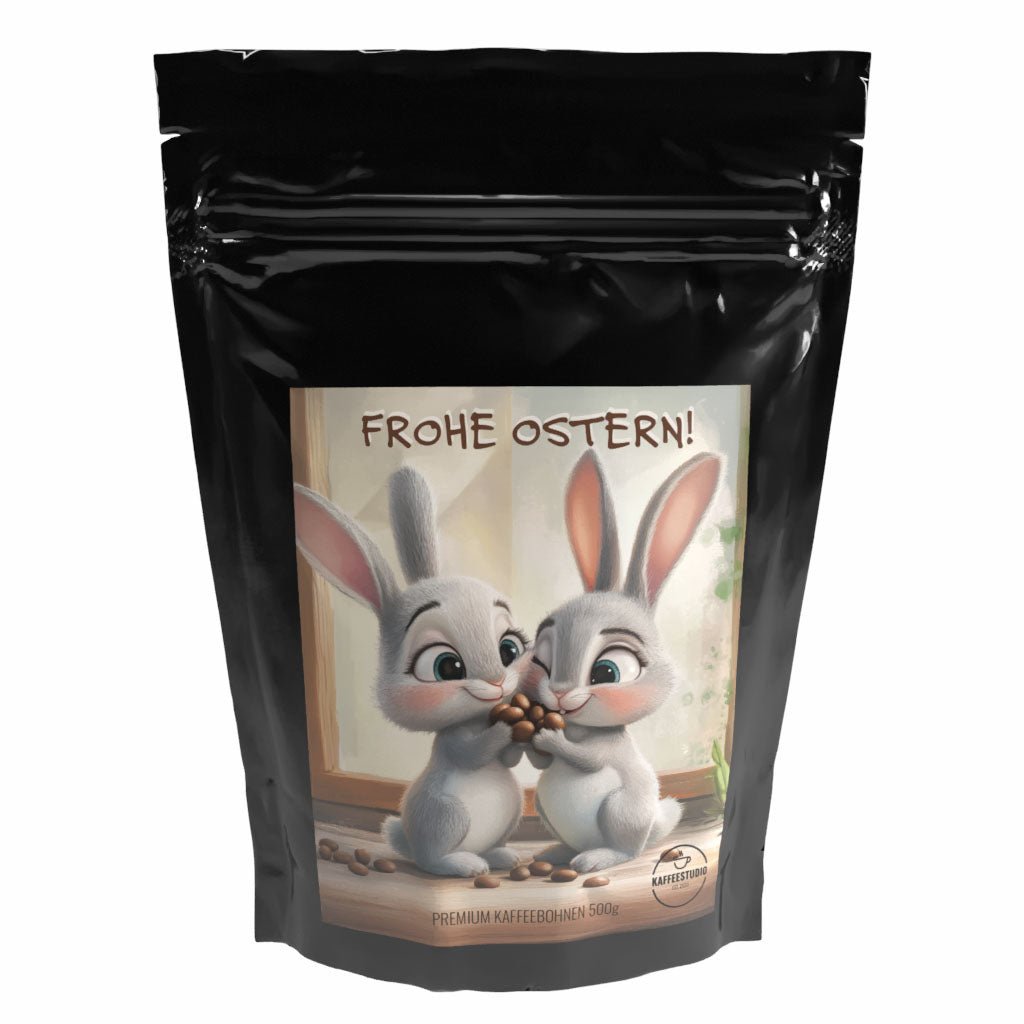 Geschenk Kaffee 'FROHE OSTERN' Motiv 2 - Premium…
